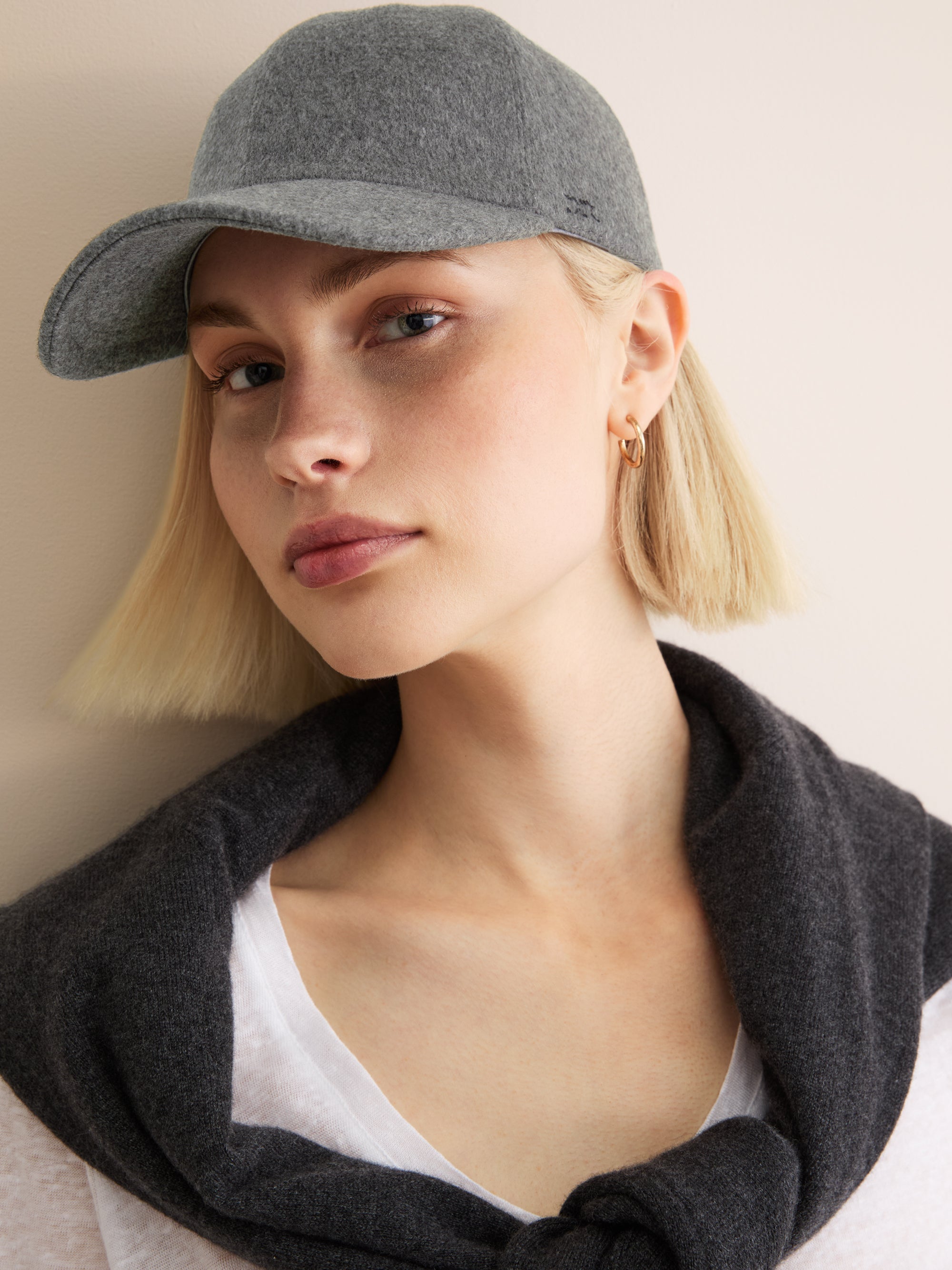 Cashmere Cap Duke Charcoal