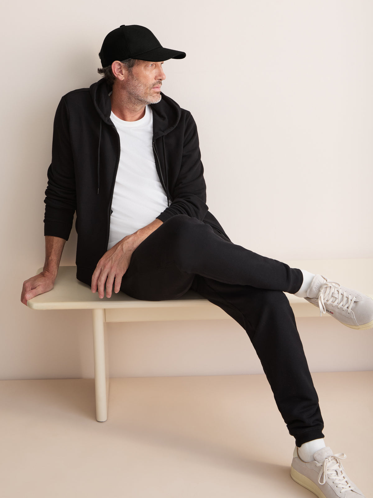 Duke Cashmere Cap Black