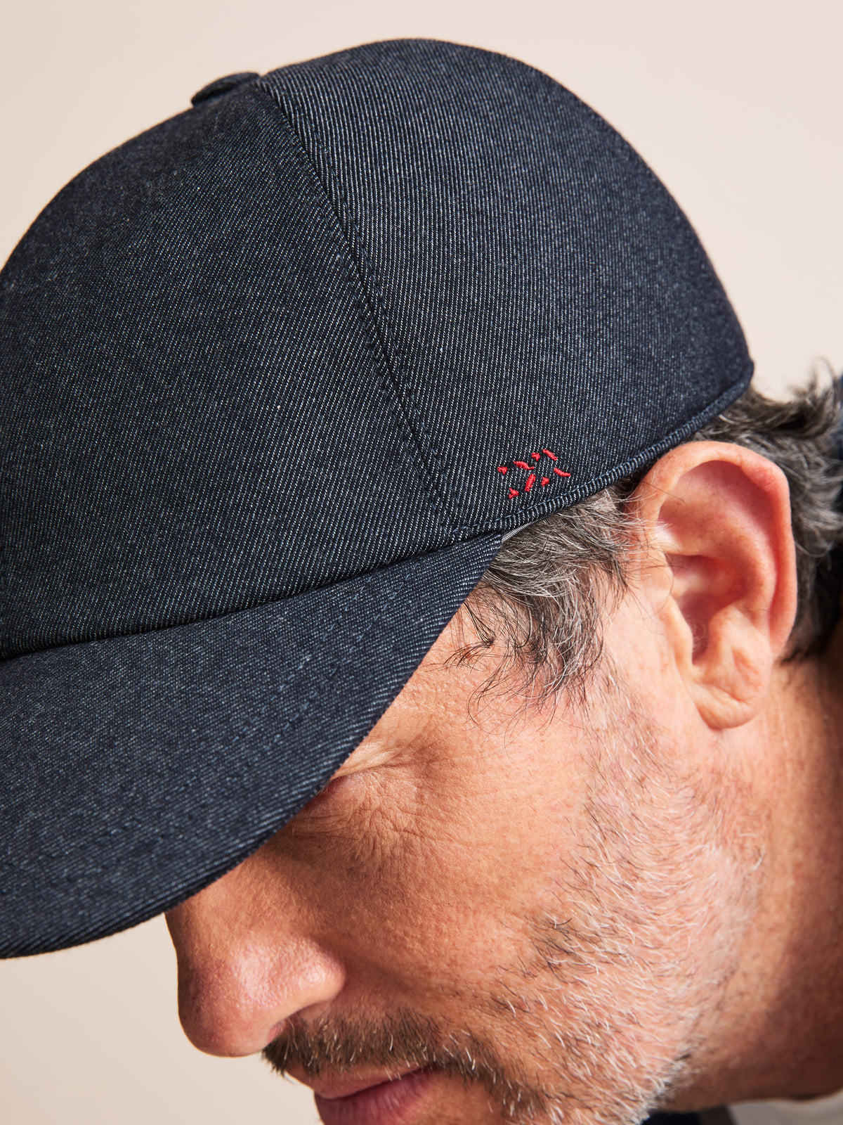 Duke Cashmere Cap Denim Blue