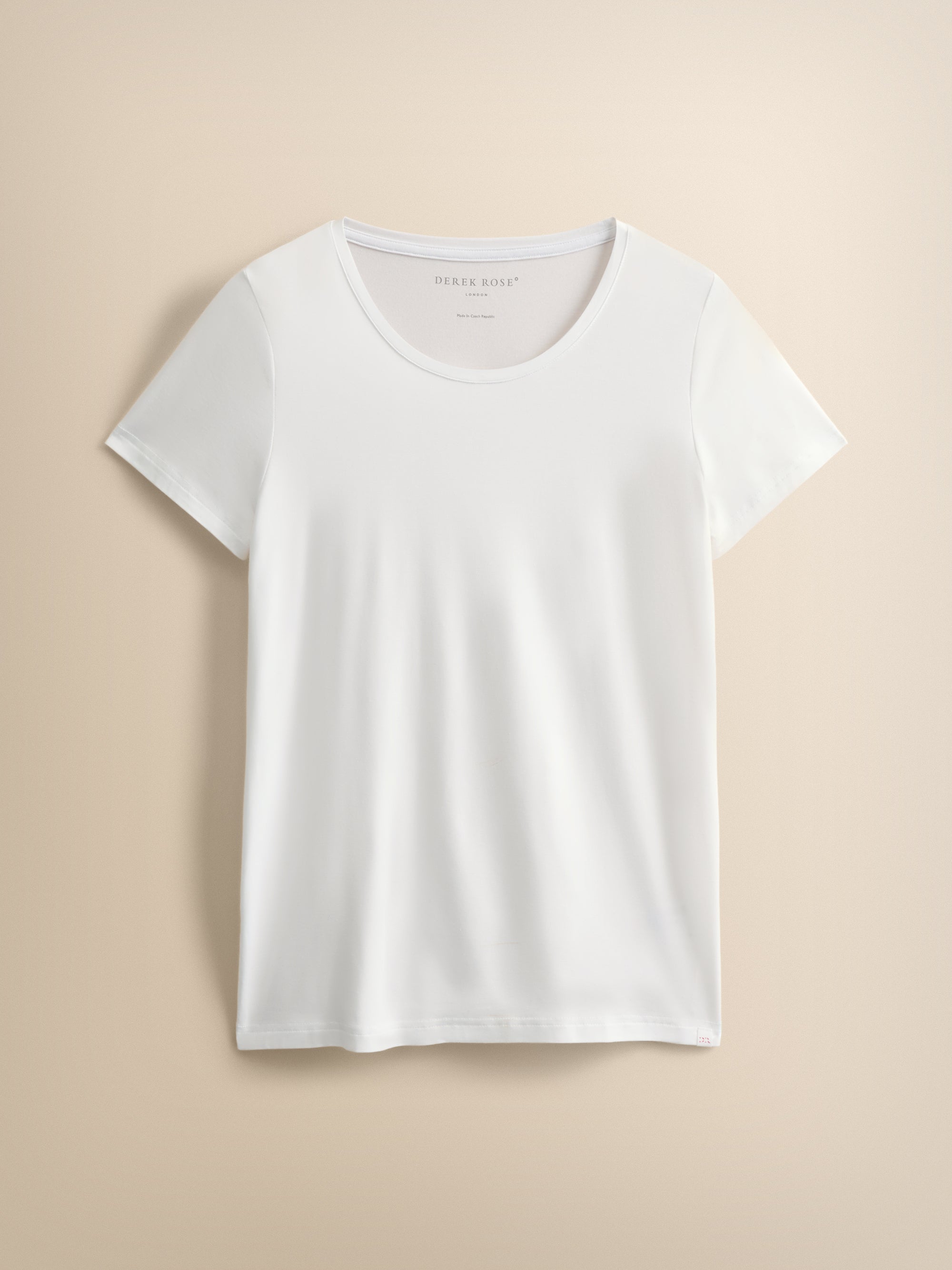 Women's T-Shirt Lara Micro Modal Stretch White
