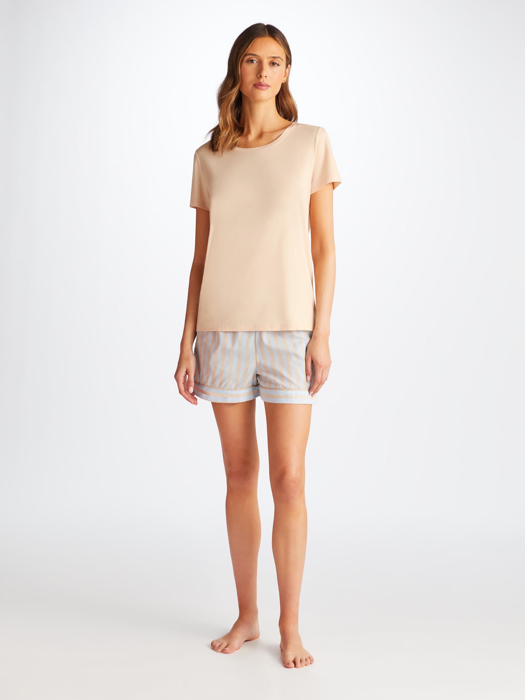 Women's T-Shirt Lara Micro Modal Stretch Cream