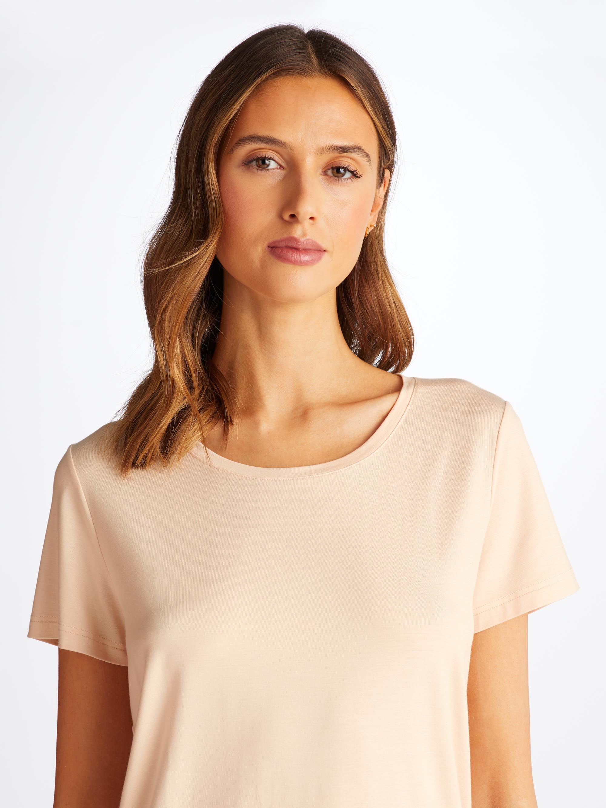 Women's T-Shirt Lara Micro Modal Stretch Cream