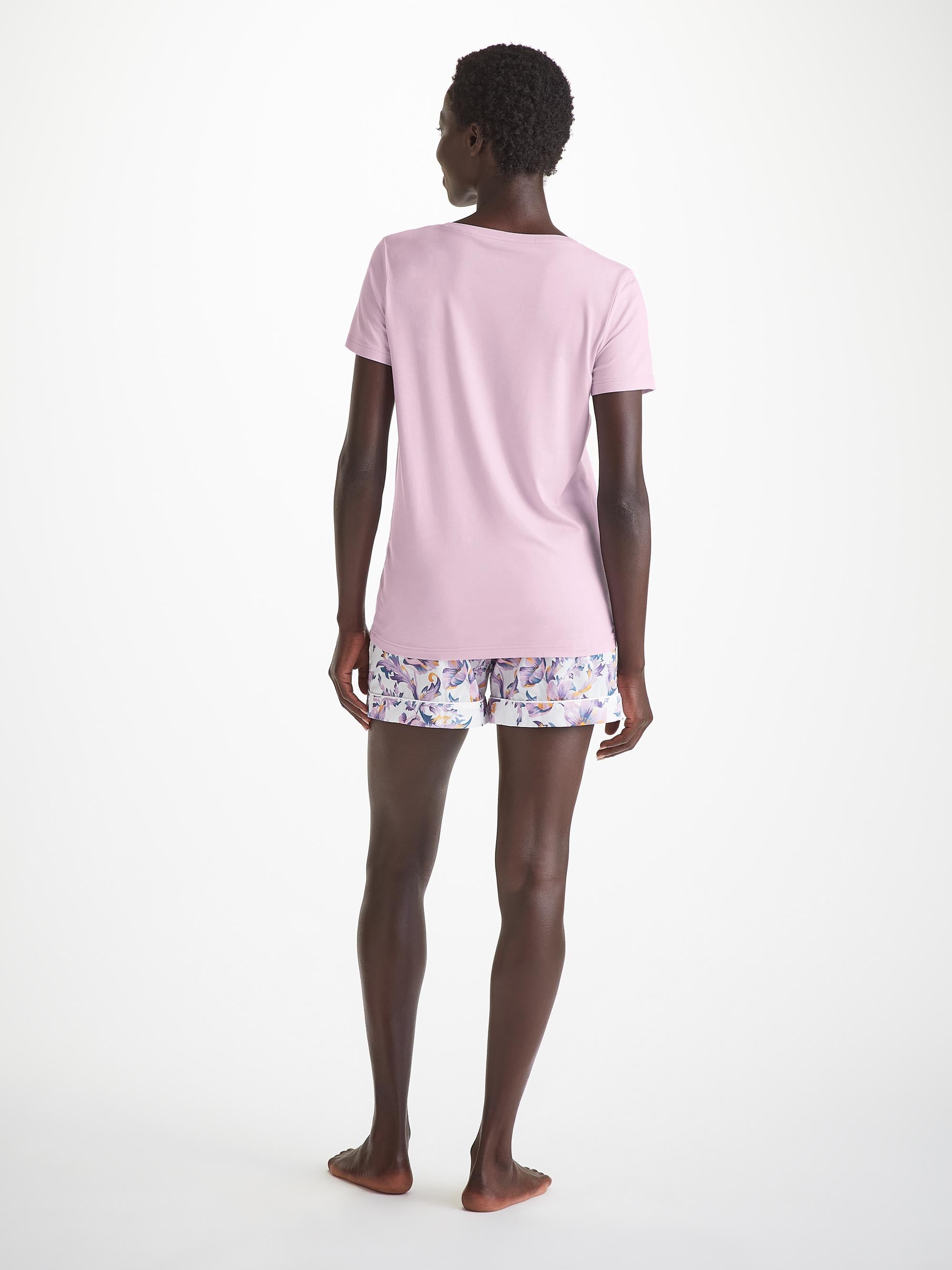 Women's T-Shirt Lara Micro Modal Stretch Wisteria