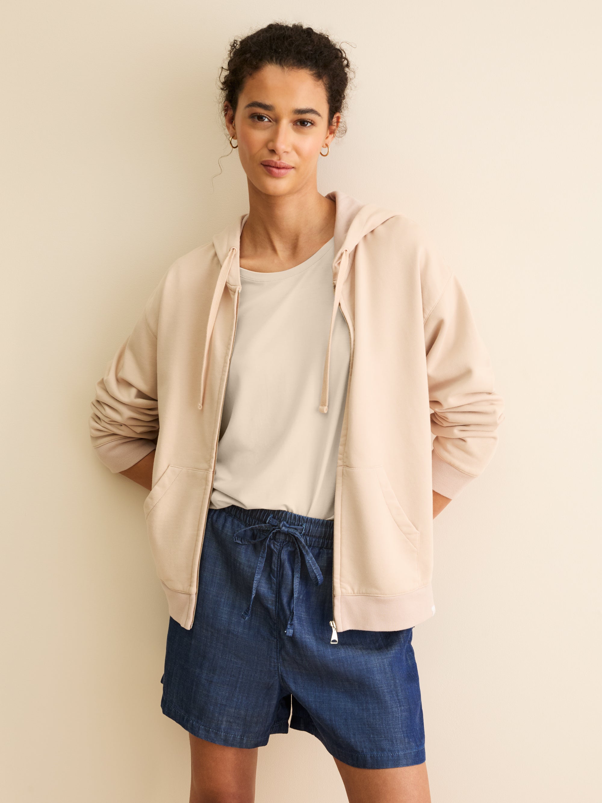 Women's T-Shirt Lara Micro Modal Stretch Champagne