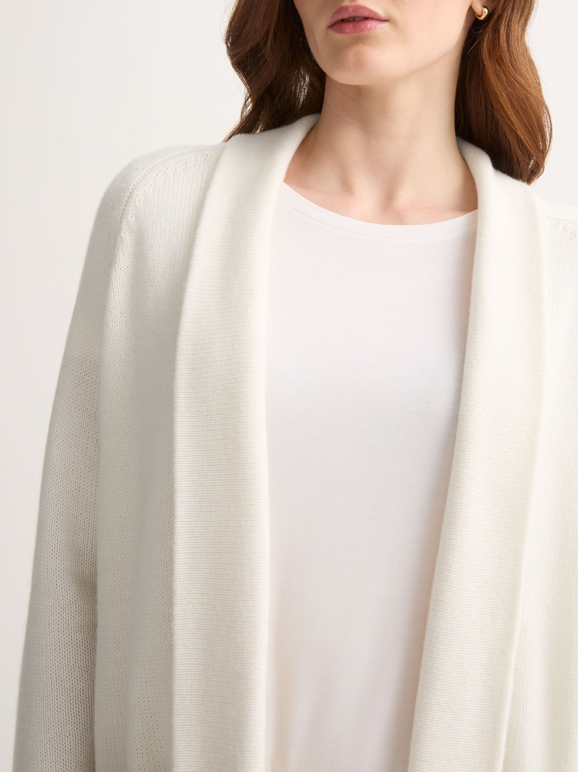 Women's Cardigan Nina Cashmere White