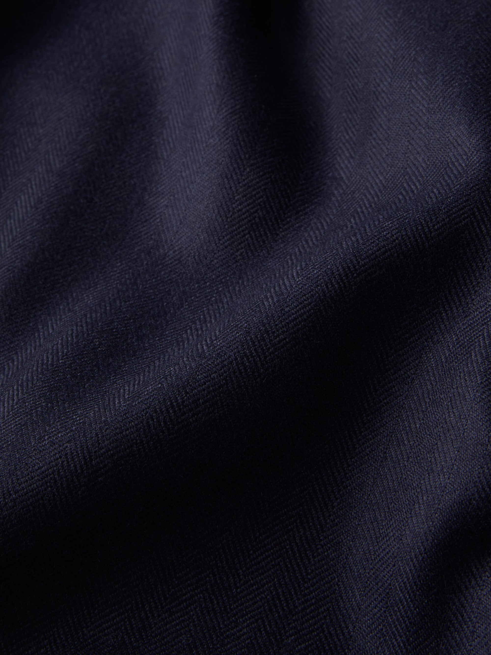 Duke Cashmere Gown Navy Blue