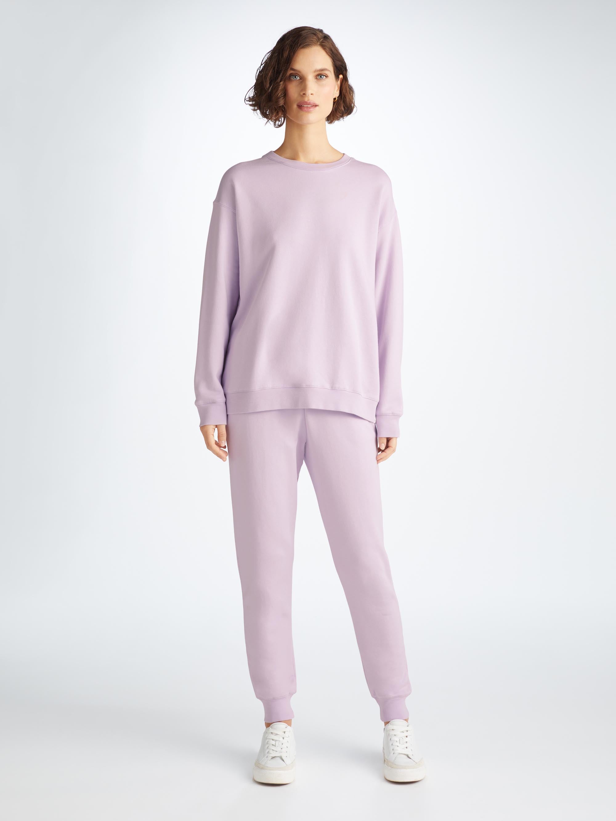 Women's Sweatpants Quinn Cotton Modal Lilac