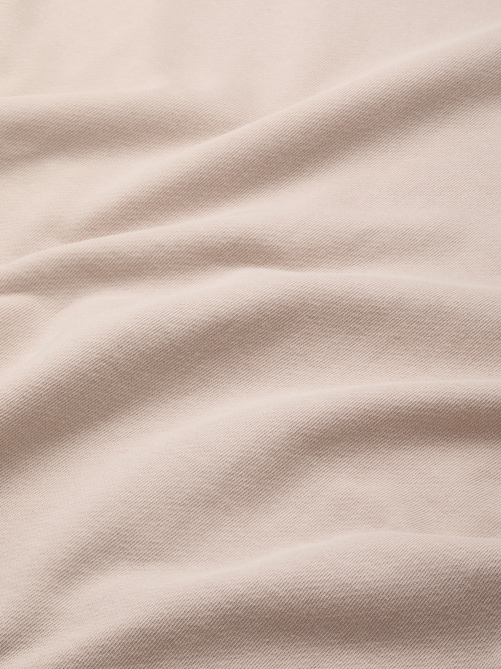 Women's Zip Up Hoodie Quinn Cotton Modal Beige Pink