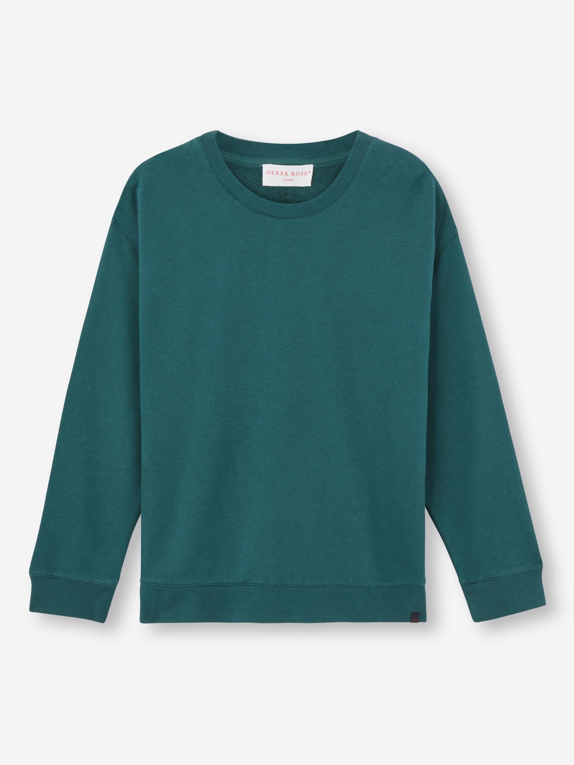 Women's Sweatshirt Quinn Cotton Modal Pine Green