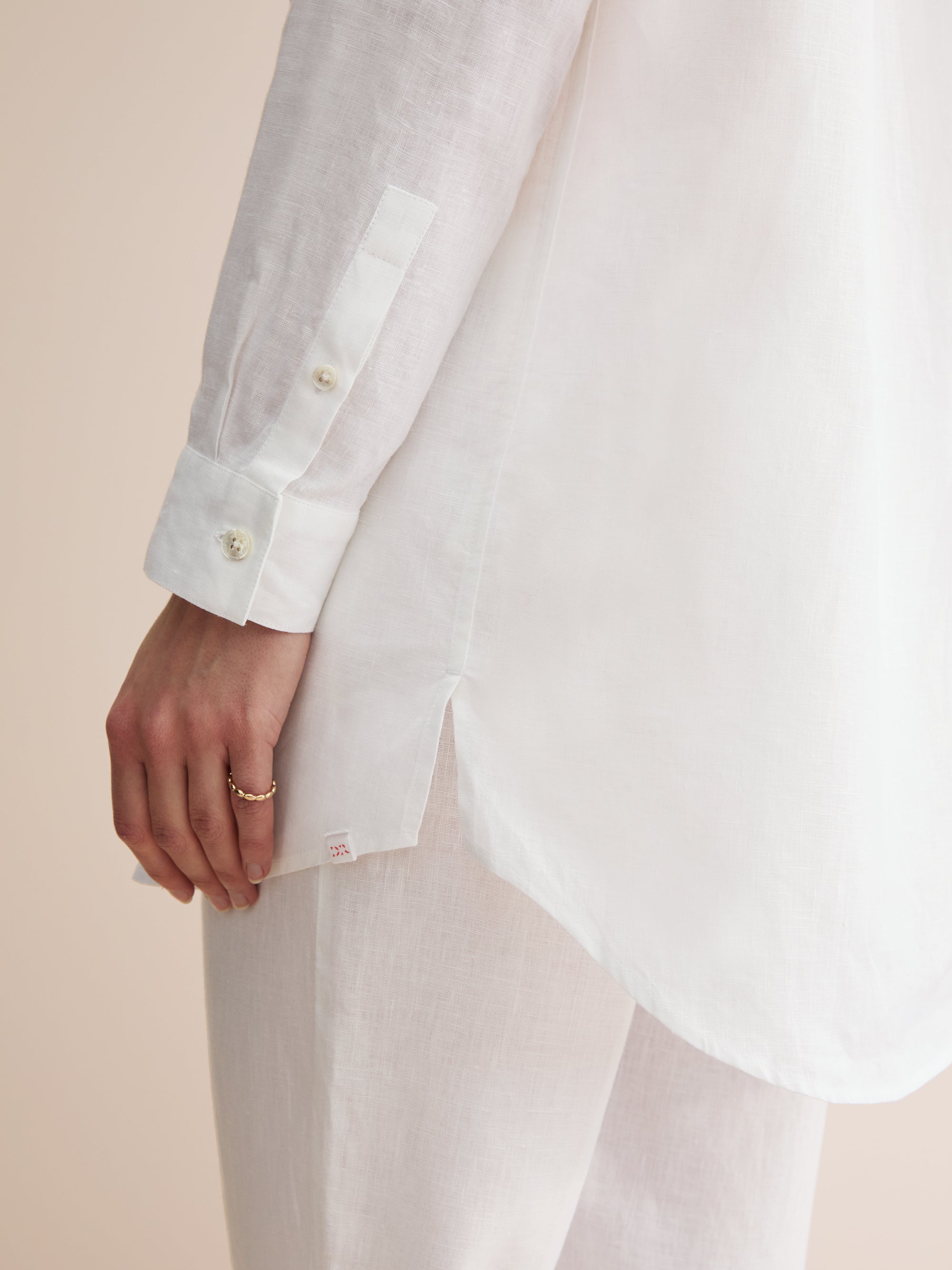 Women's Shirt Sicily Linen White