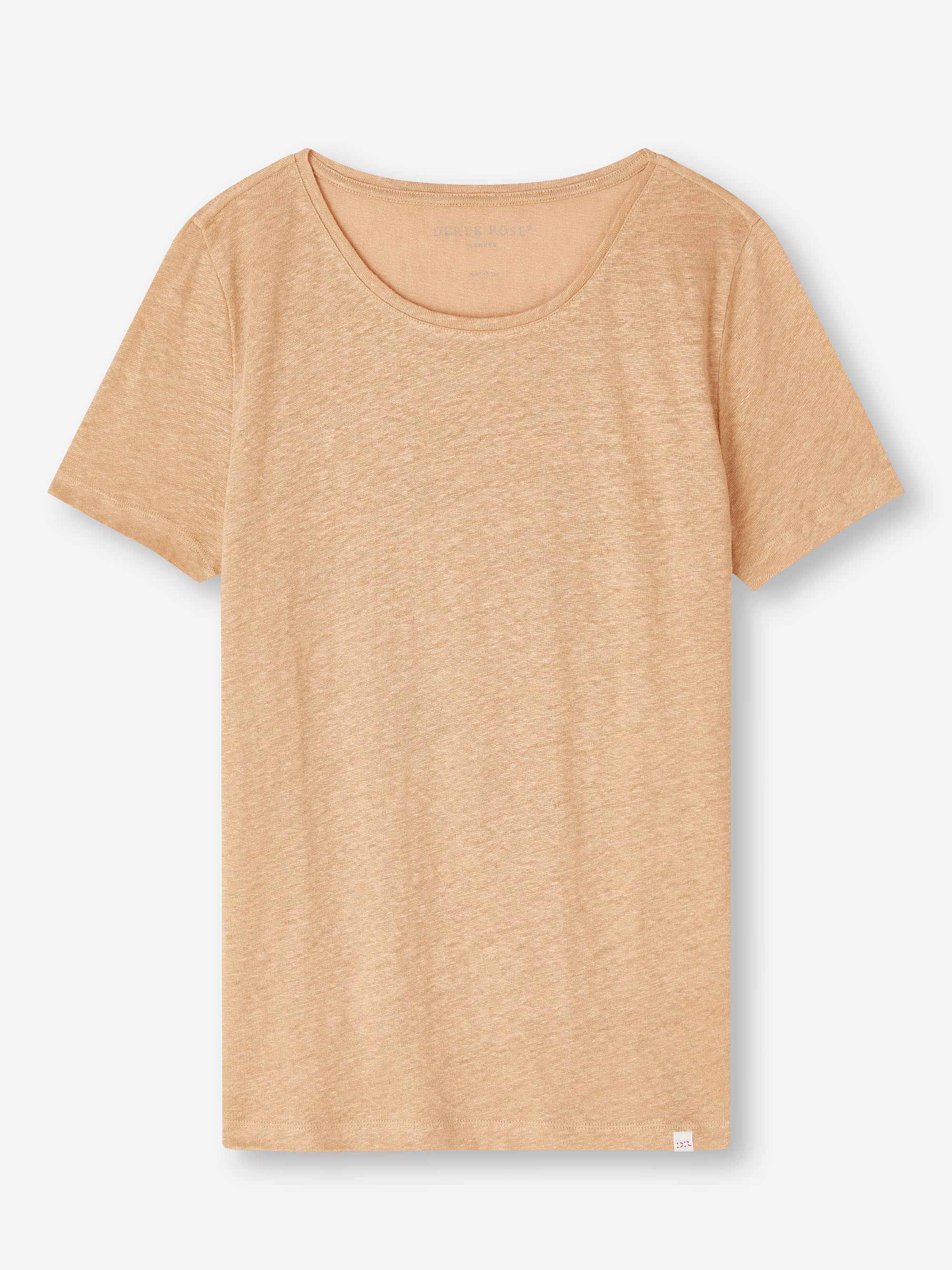 Jordan Linen T-Shirt Sand