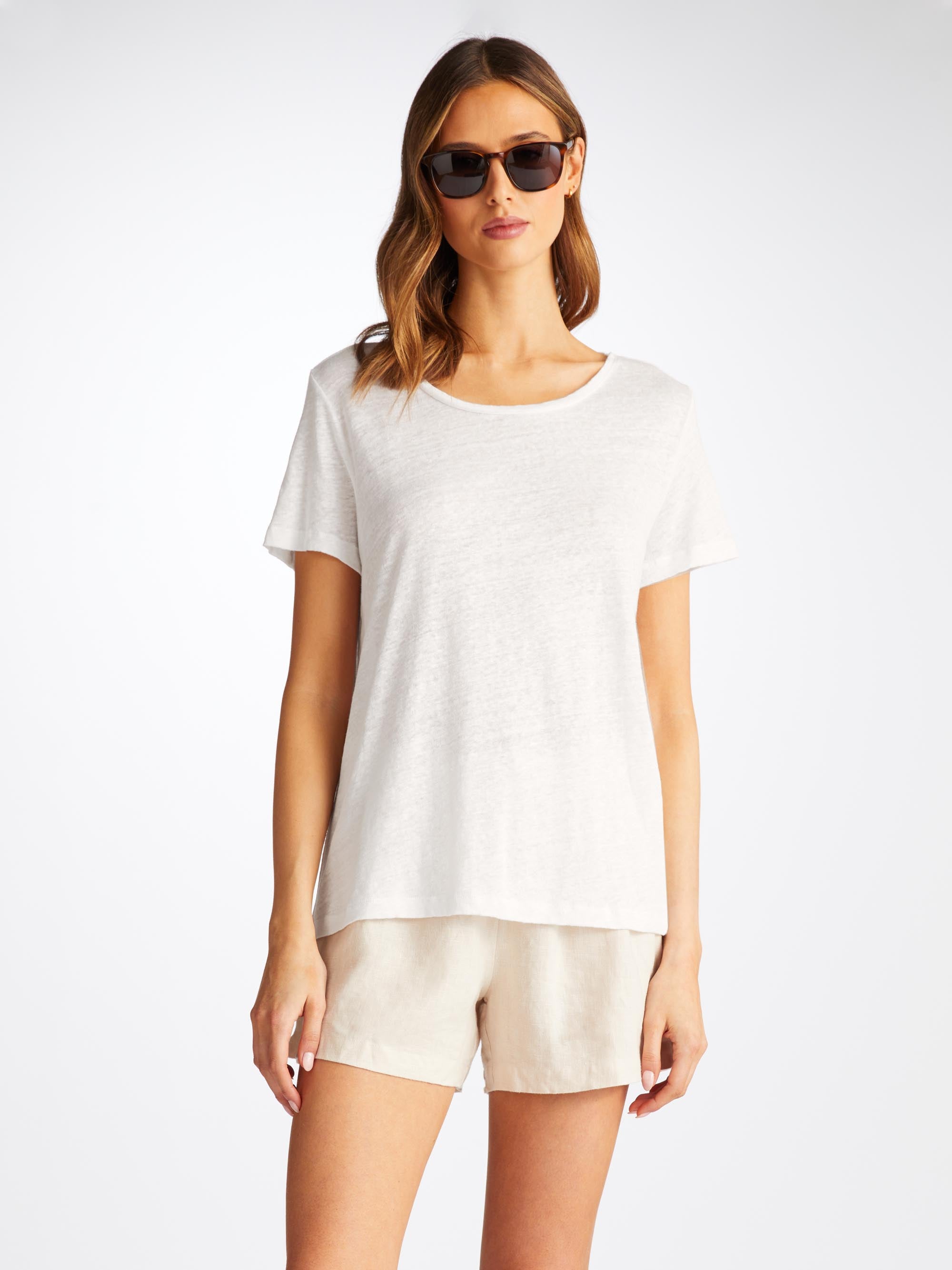 Women's T-Shirt Jordan Linen White