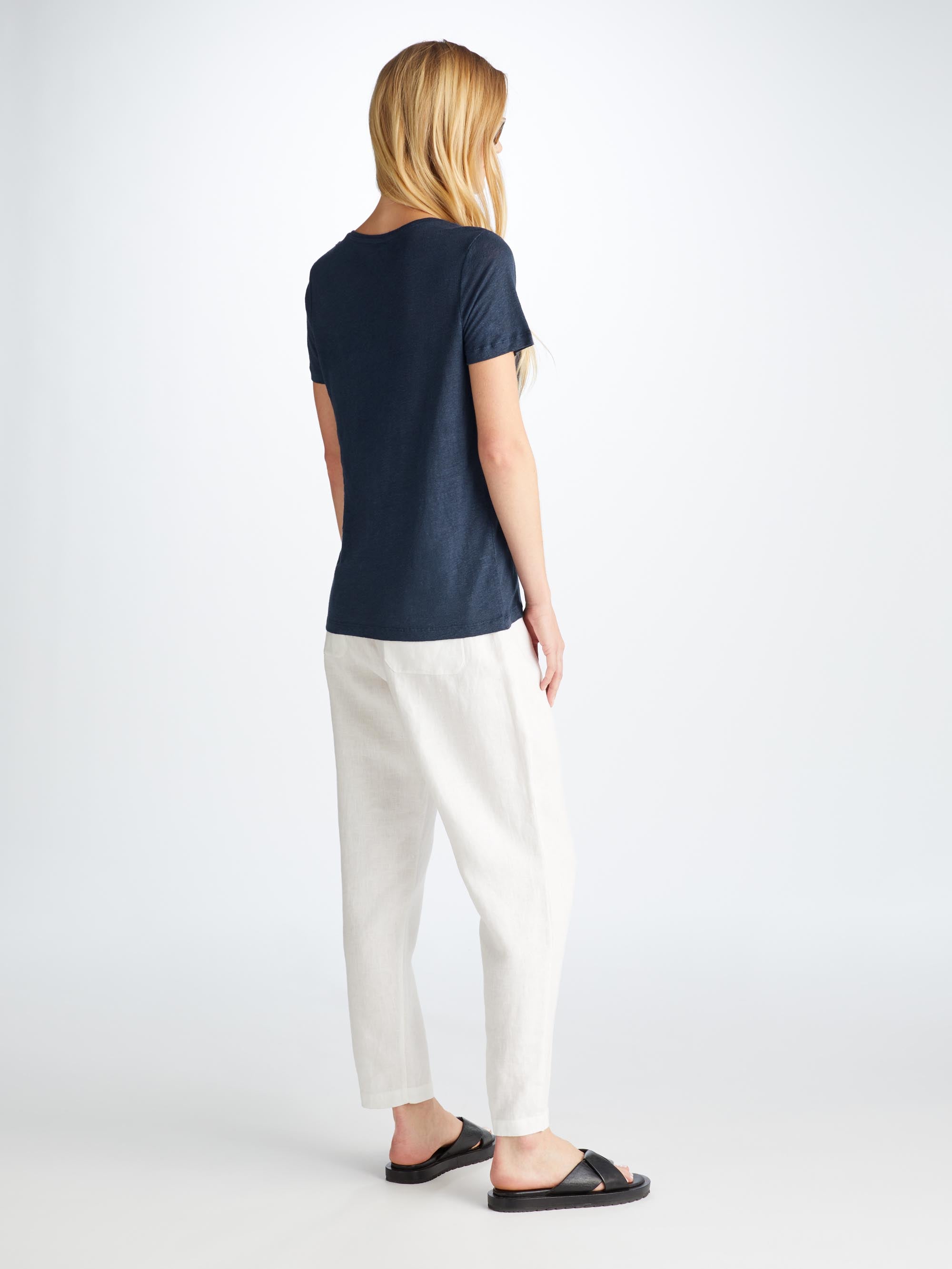 Women's T-Shirt Jordan Linen Navy