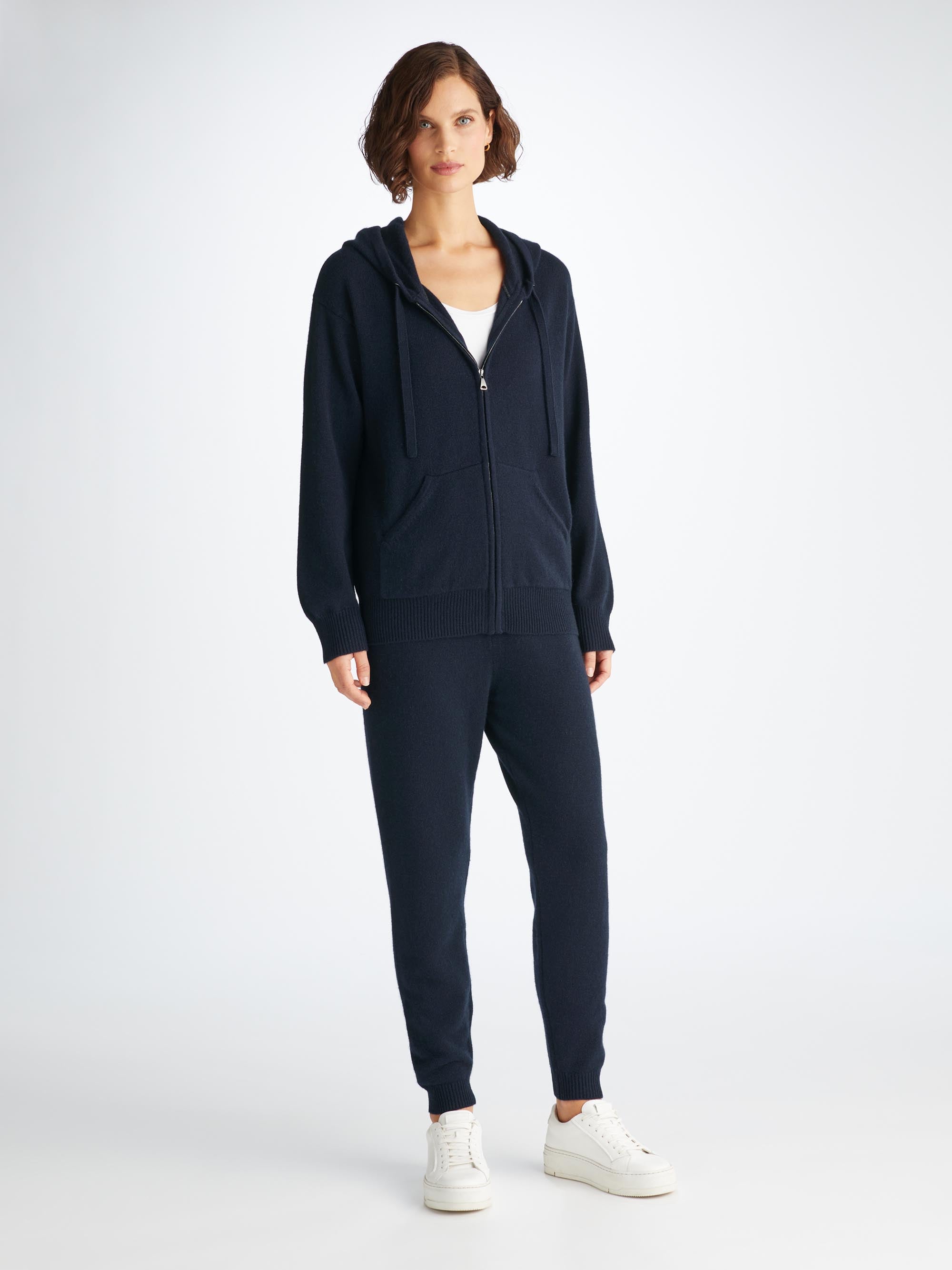 Women's Hoodie Daphne Cashmere Navy