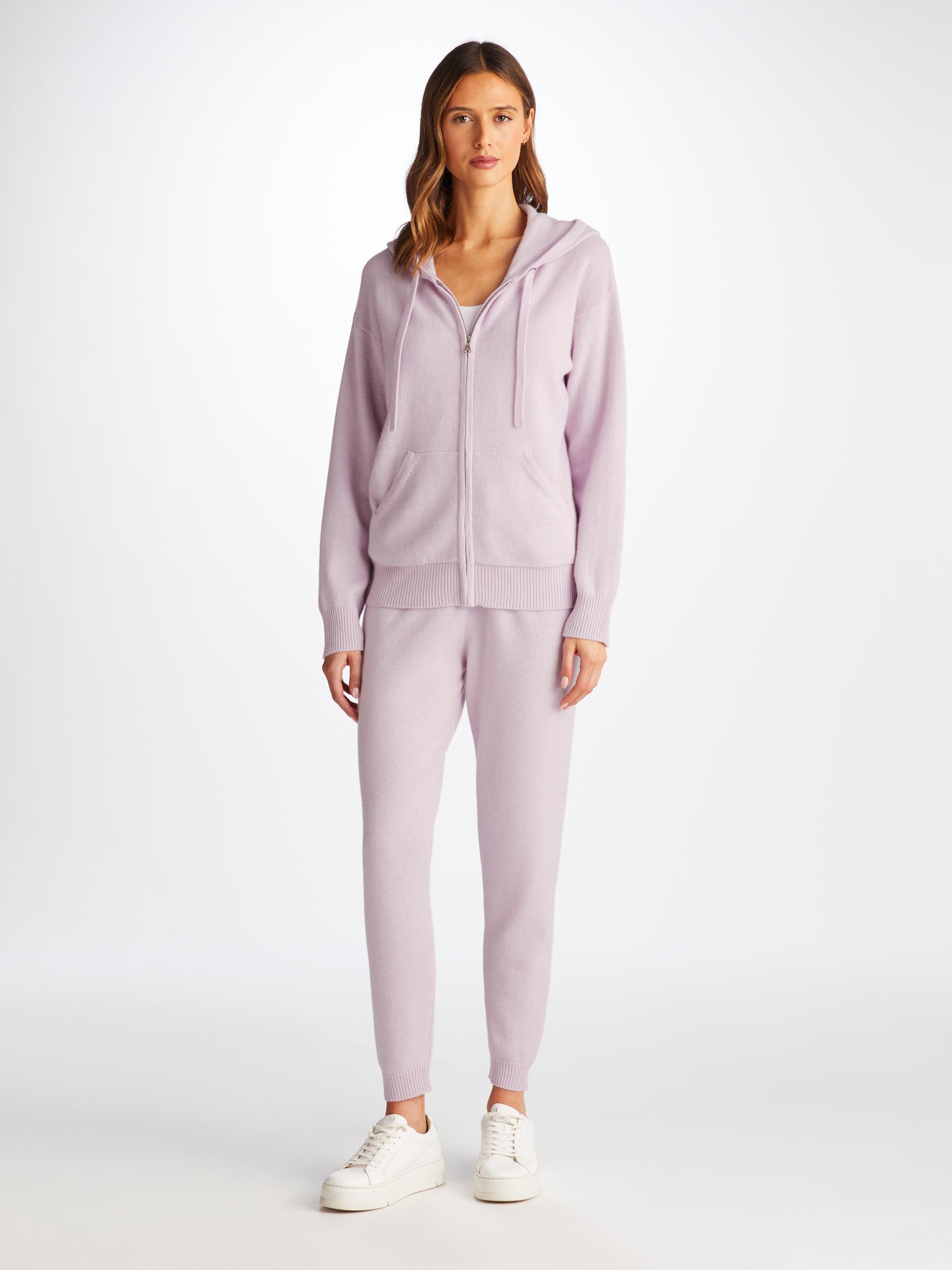 Women's Hoodie Daphne Cashmere Lilac