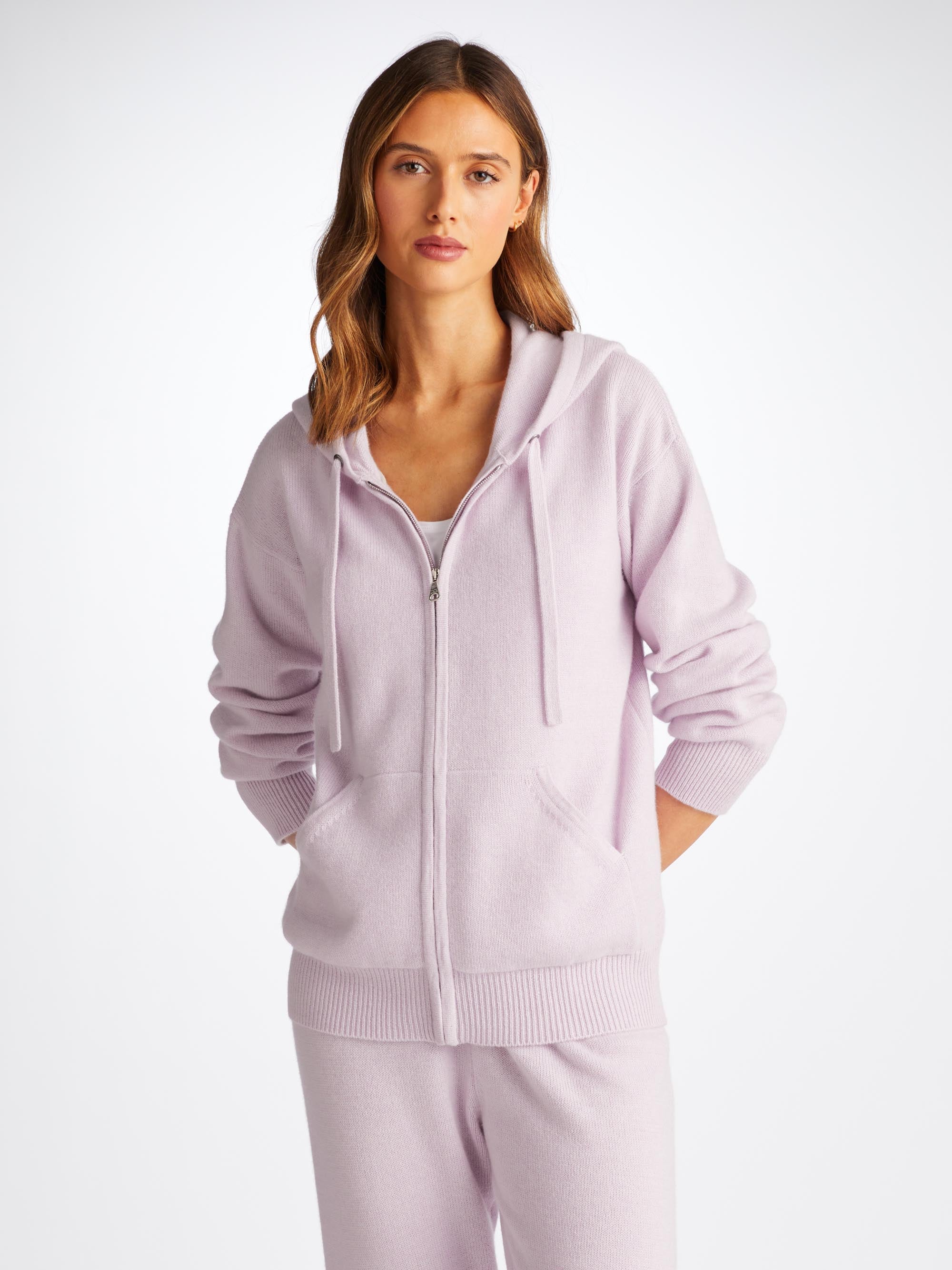 Women's Hoodie Daphne Cashmere Lilac