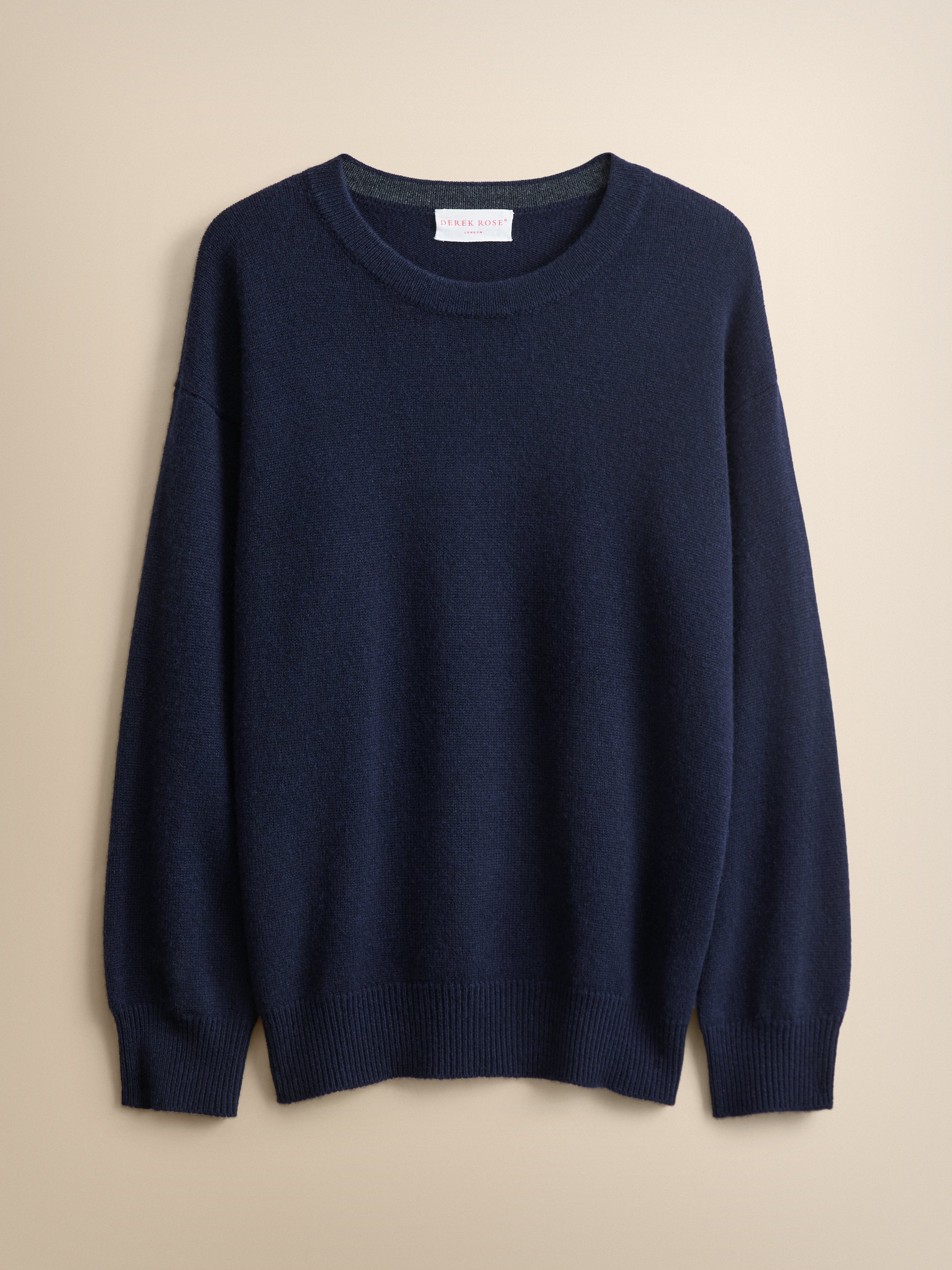Women's Relaxed Sweater Daphne Cashmere Navy