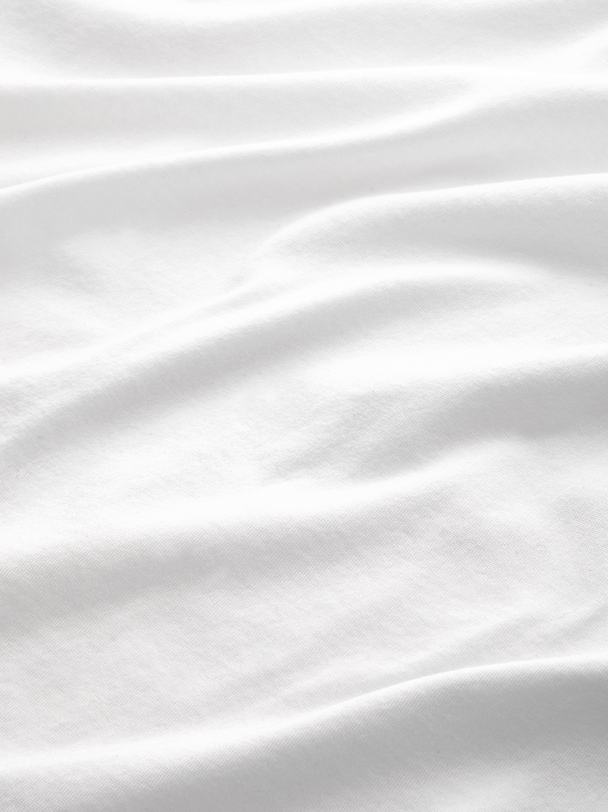 Women's V-Neck T-Shirt Cotton White