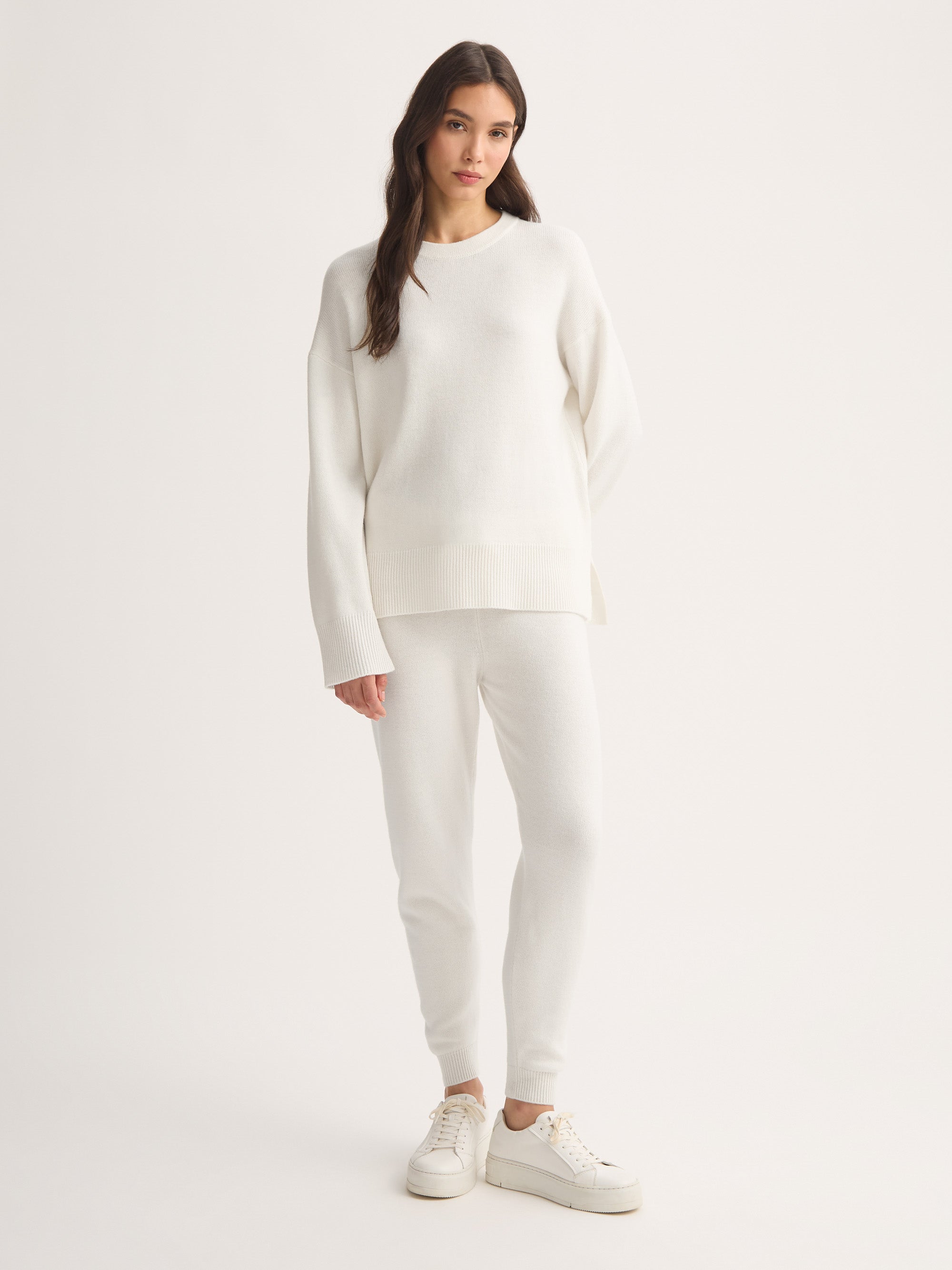 Women's Sweater Daphne Cashmere White