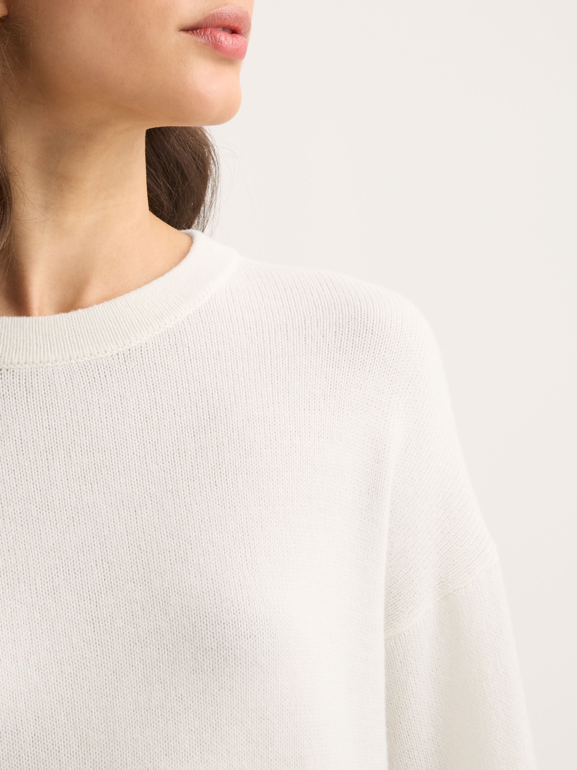 Women's Sweater Daphne Cashmere White