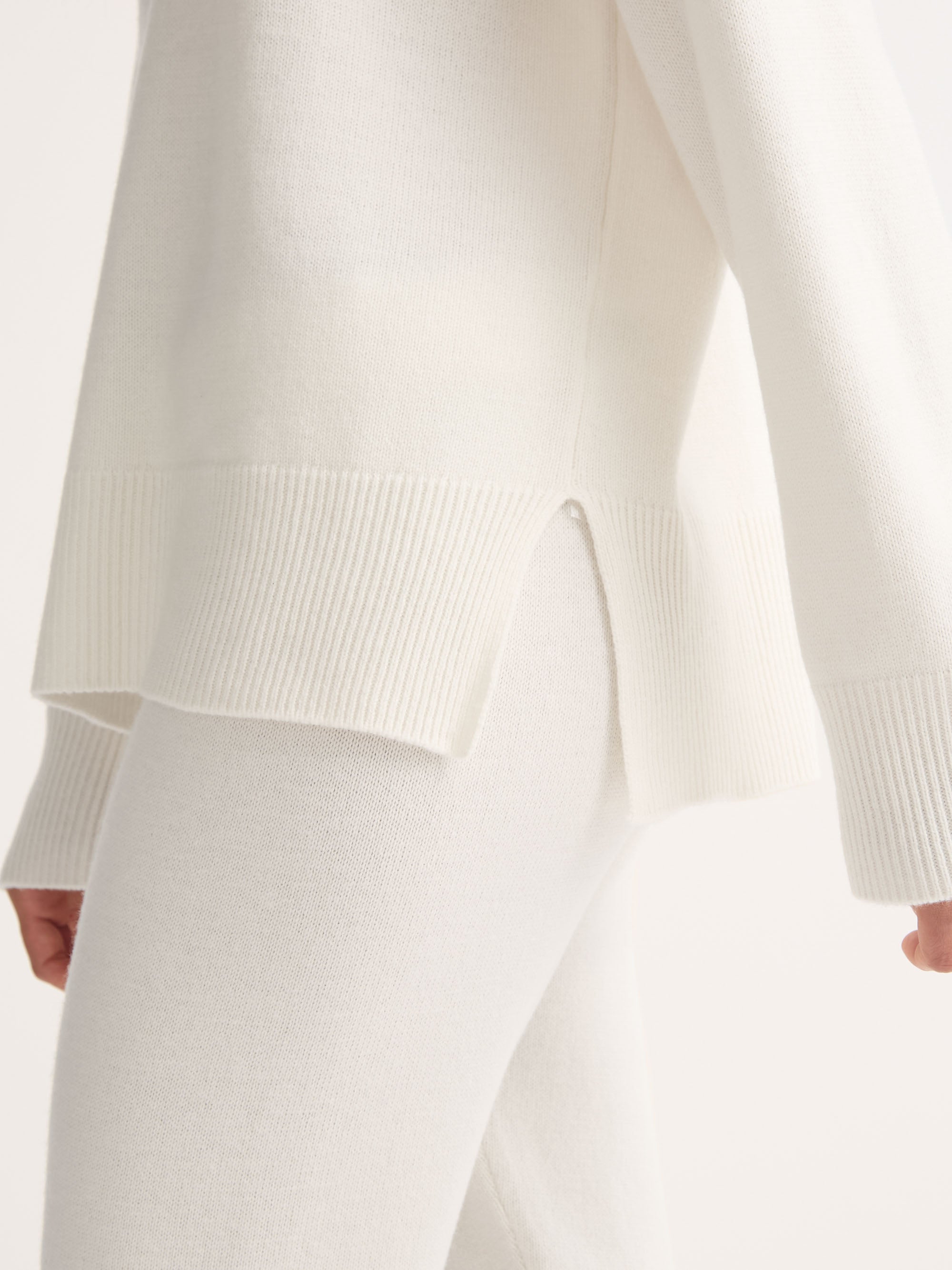 Women's Sweater Daphne Cashmere White