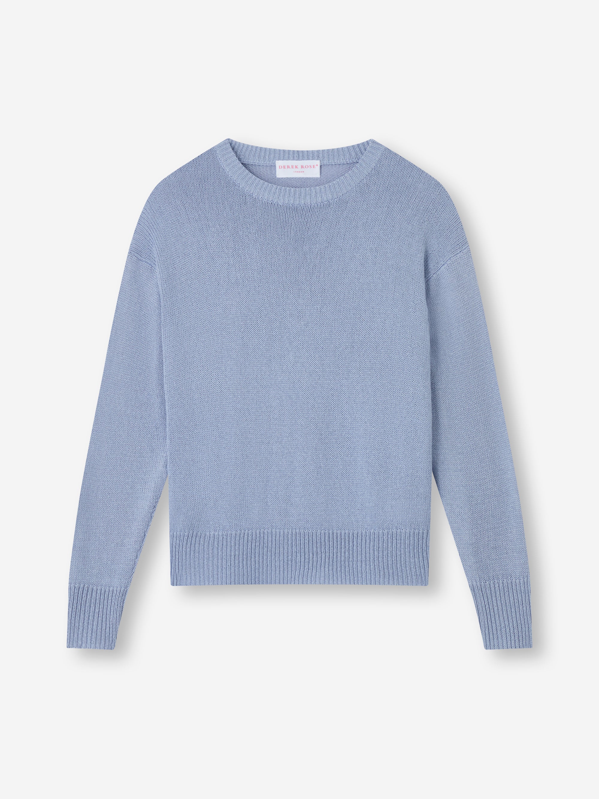 Women's Sweater Delphine Silk Linen Lavender Blue