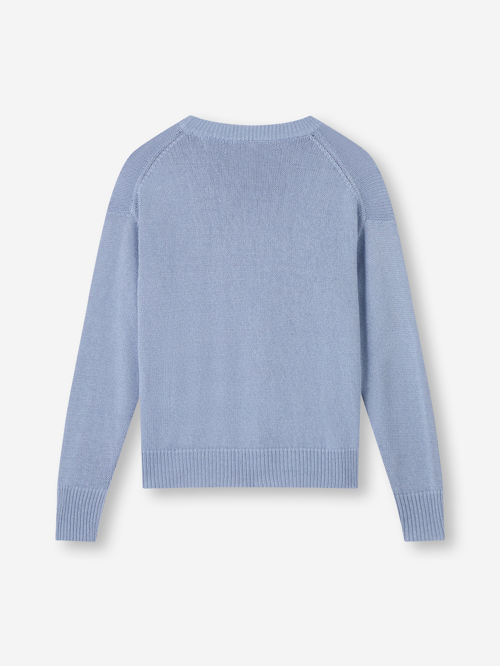 Women's Sweater Delphine Silk Linen Lavender Blue