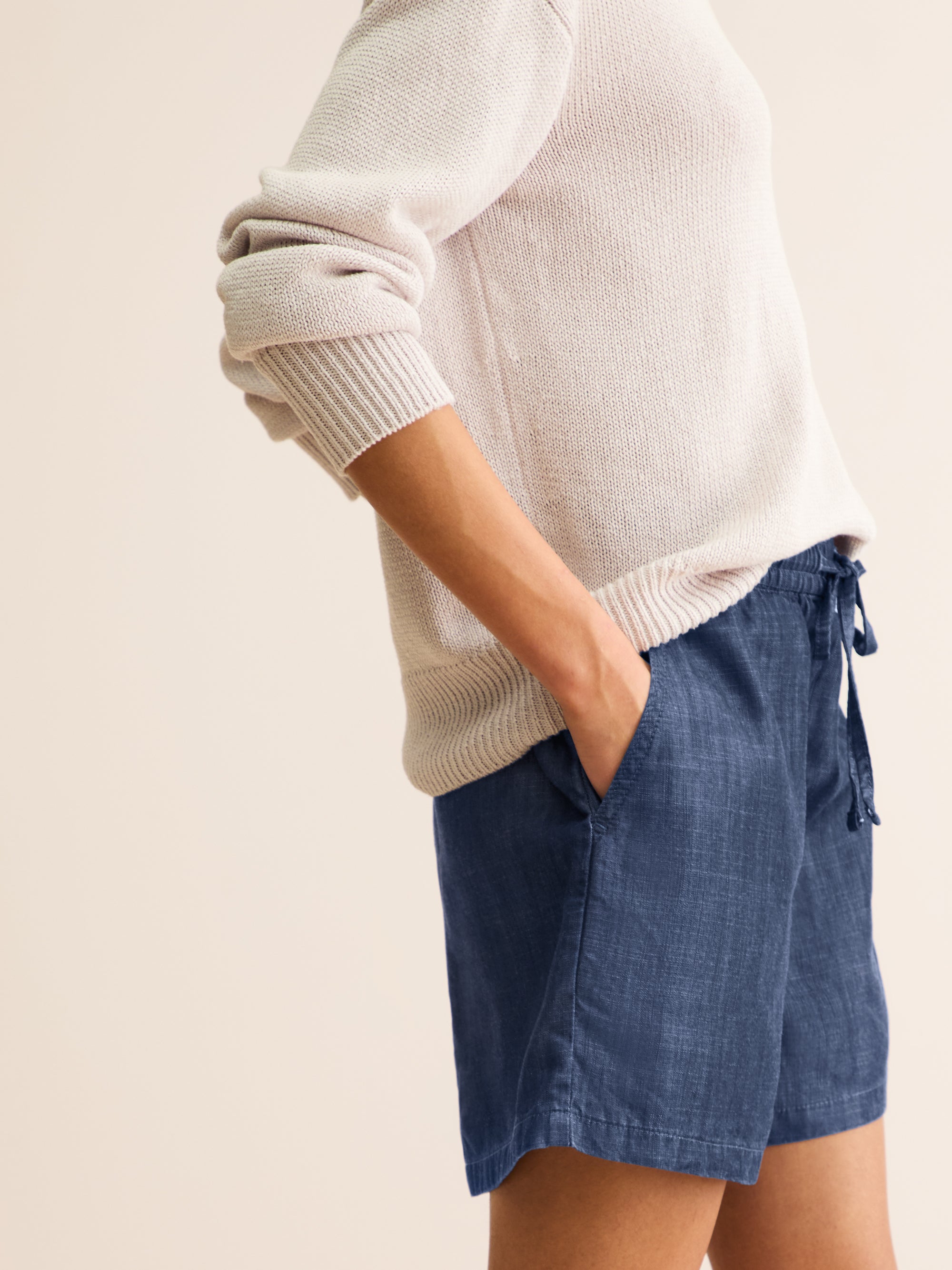 Women's Shorts Erin Chambray Denim Blue