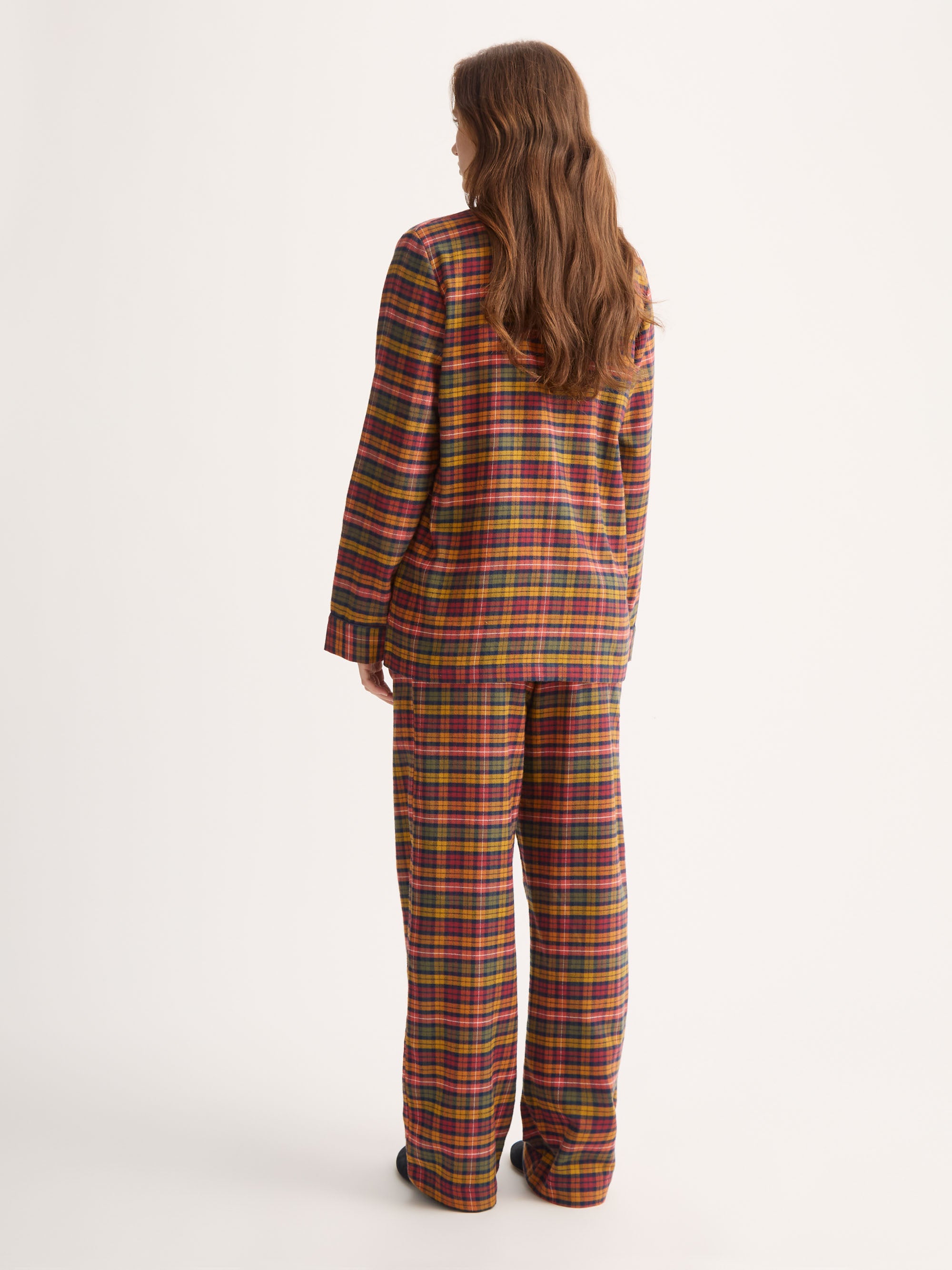 Women's Pyjamas Kelburn Brushed Cotton Multicolour Check