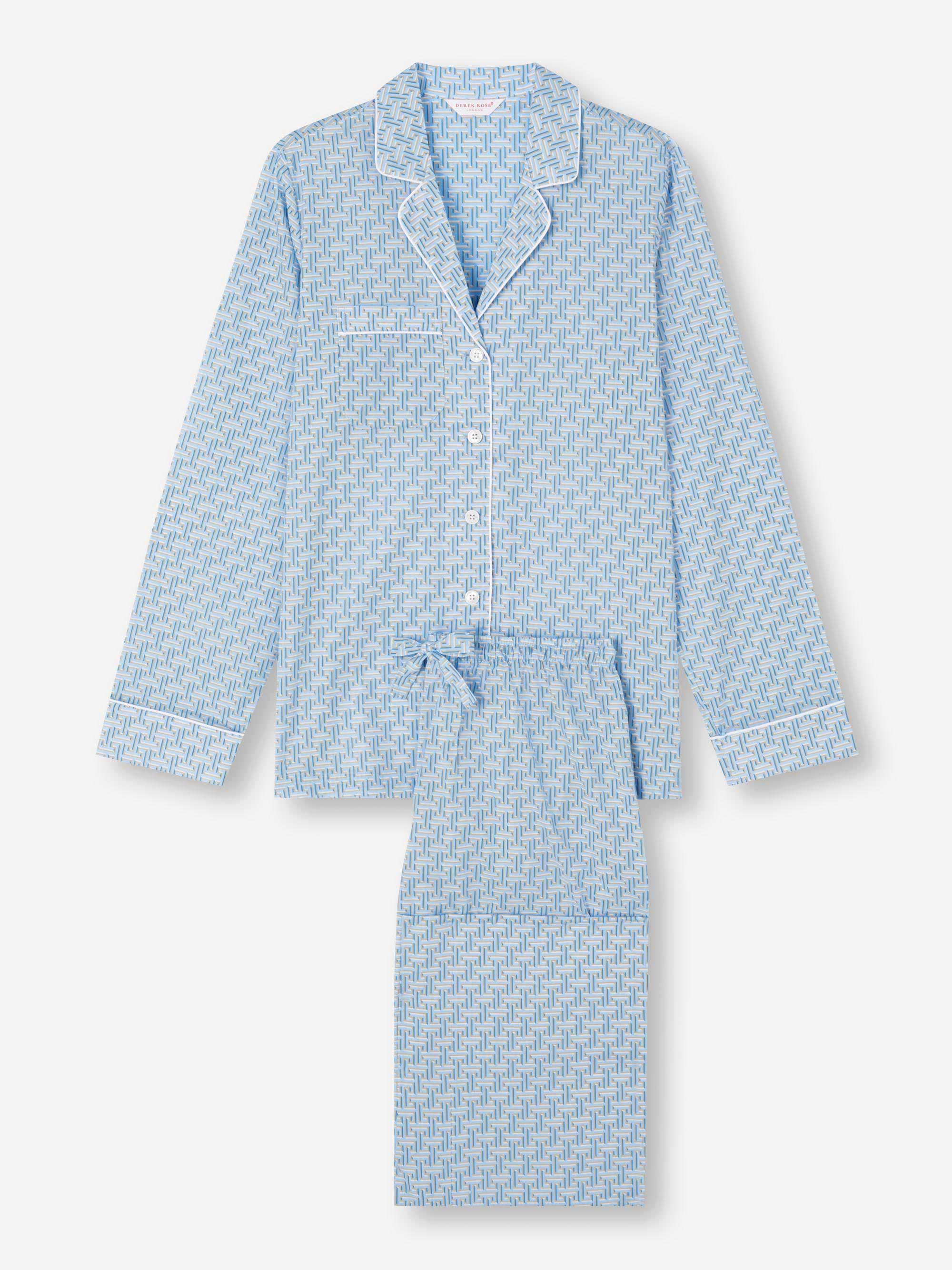 Women's Pyjamas Ledbury 72 Cotton Batiste Blue