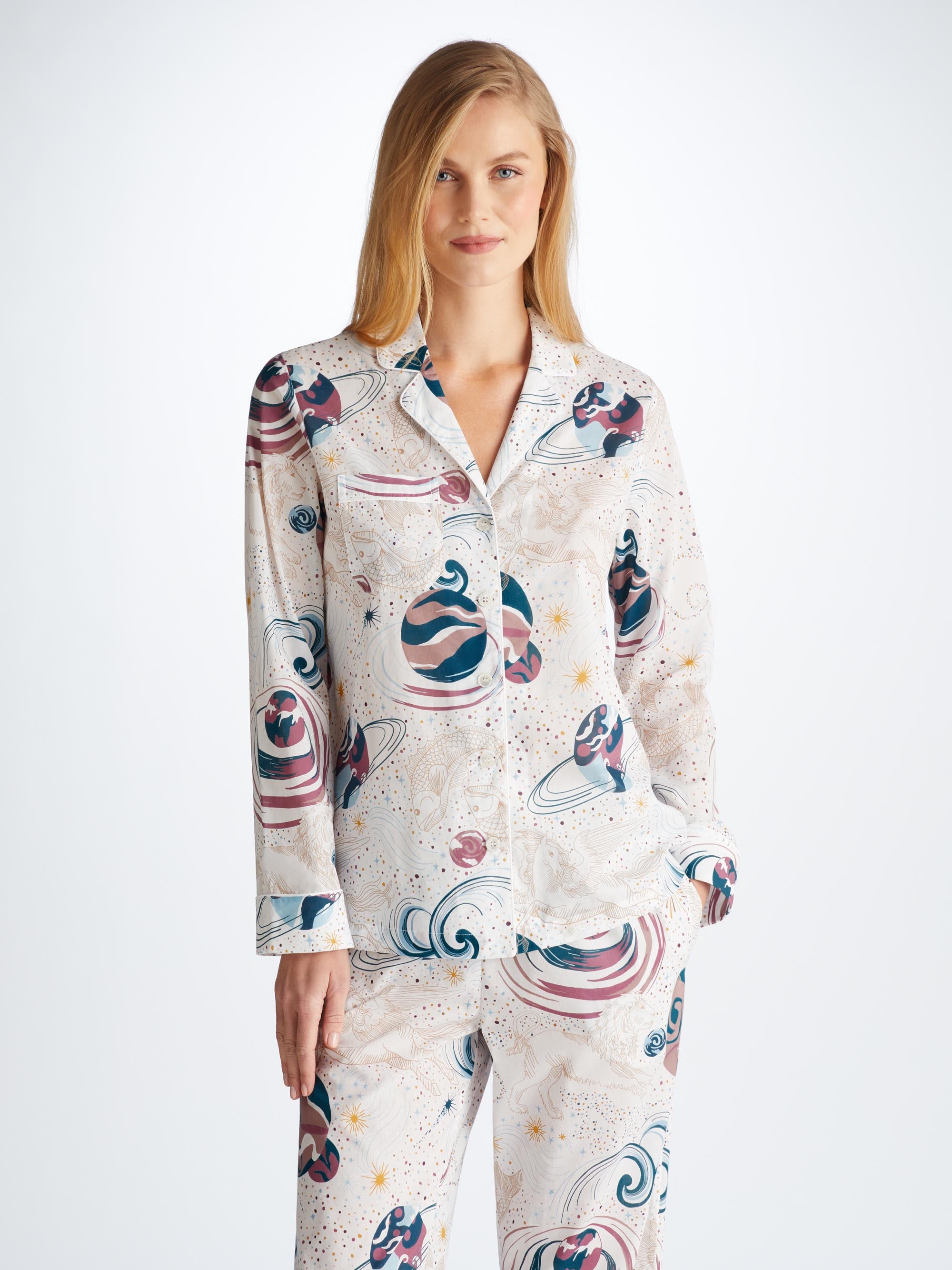 Women's Pyjamas Ledbury 76 Cotton Batiste White