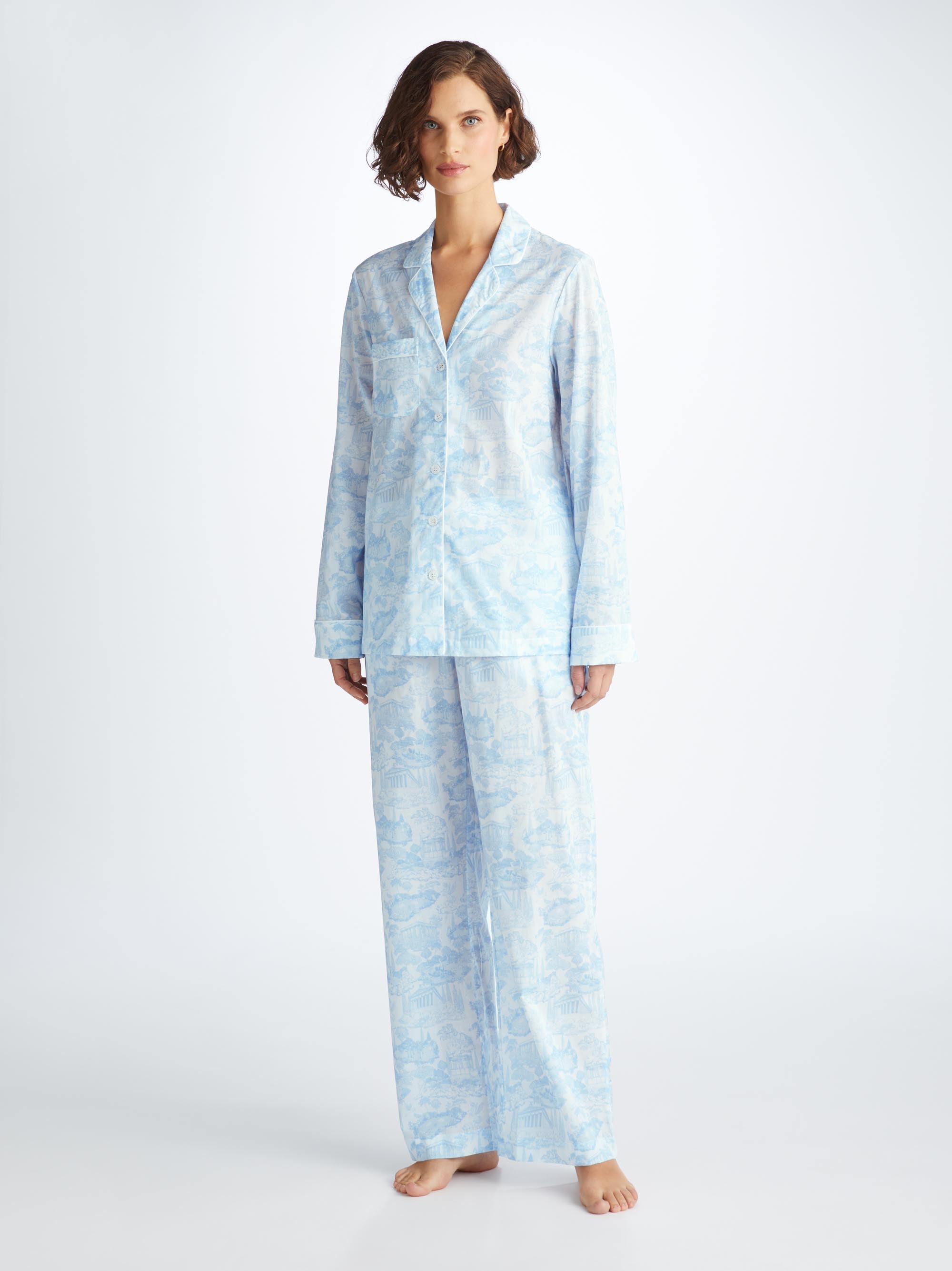 Women's Pyjamas Ledbury 77 Cotton Batiste White