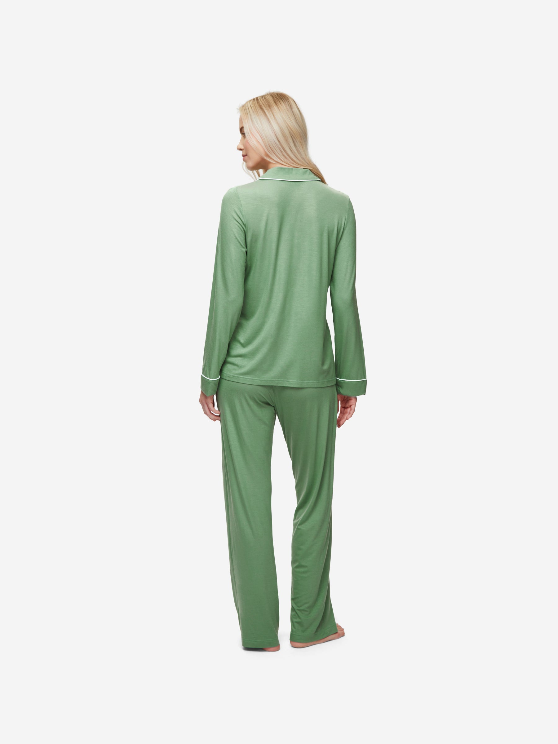 Women's Pyjamas Lara Micro Modal Stretch Sage Green