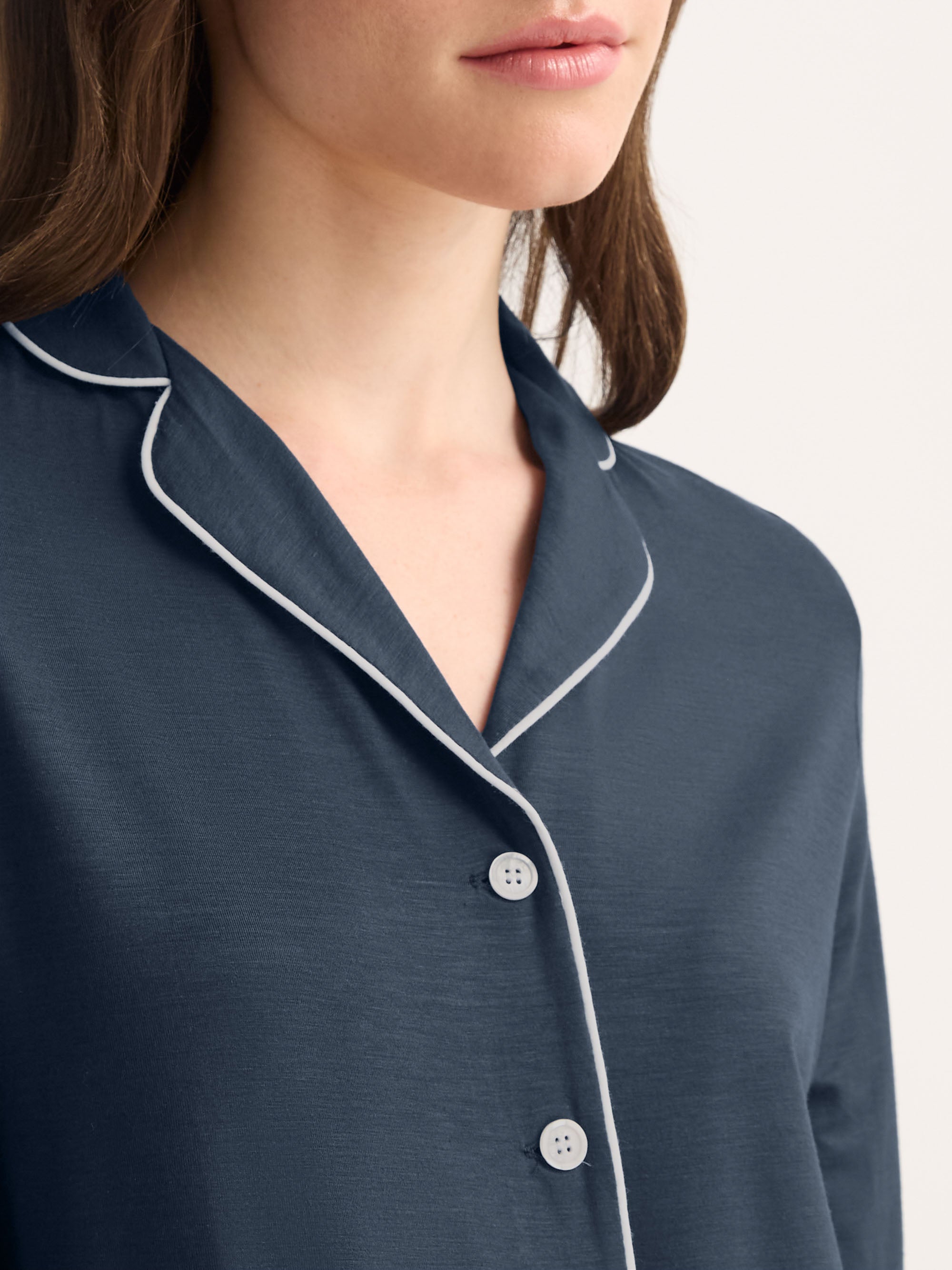 Women's Pajamas Lara Micro Modal Stretch Navy