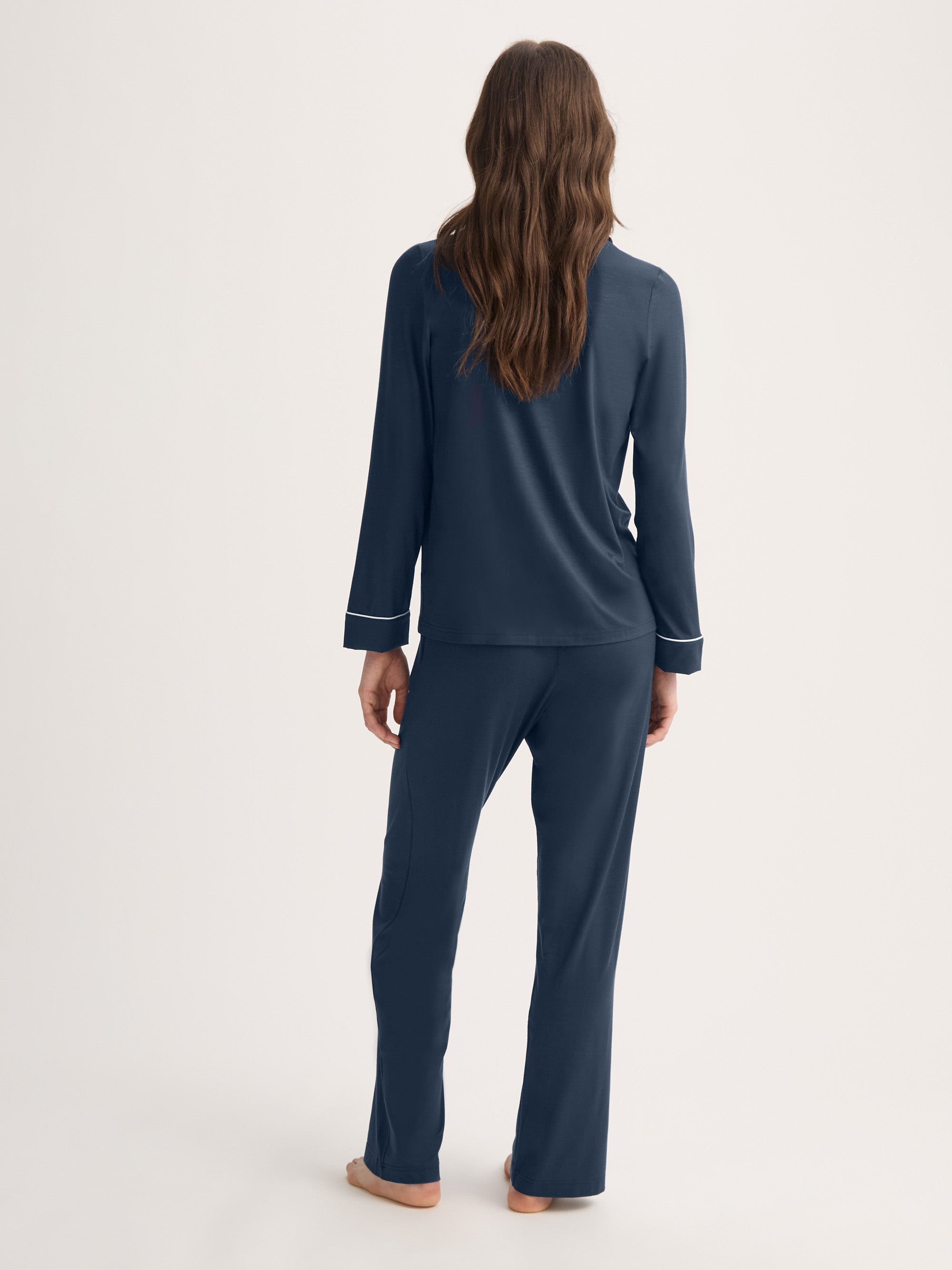 Women's Pajamas Lara Micro Modal Stretch Navy