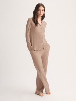 Women's Pyjamas Lara Micro Modal Stretch Almond Blush