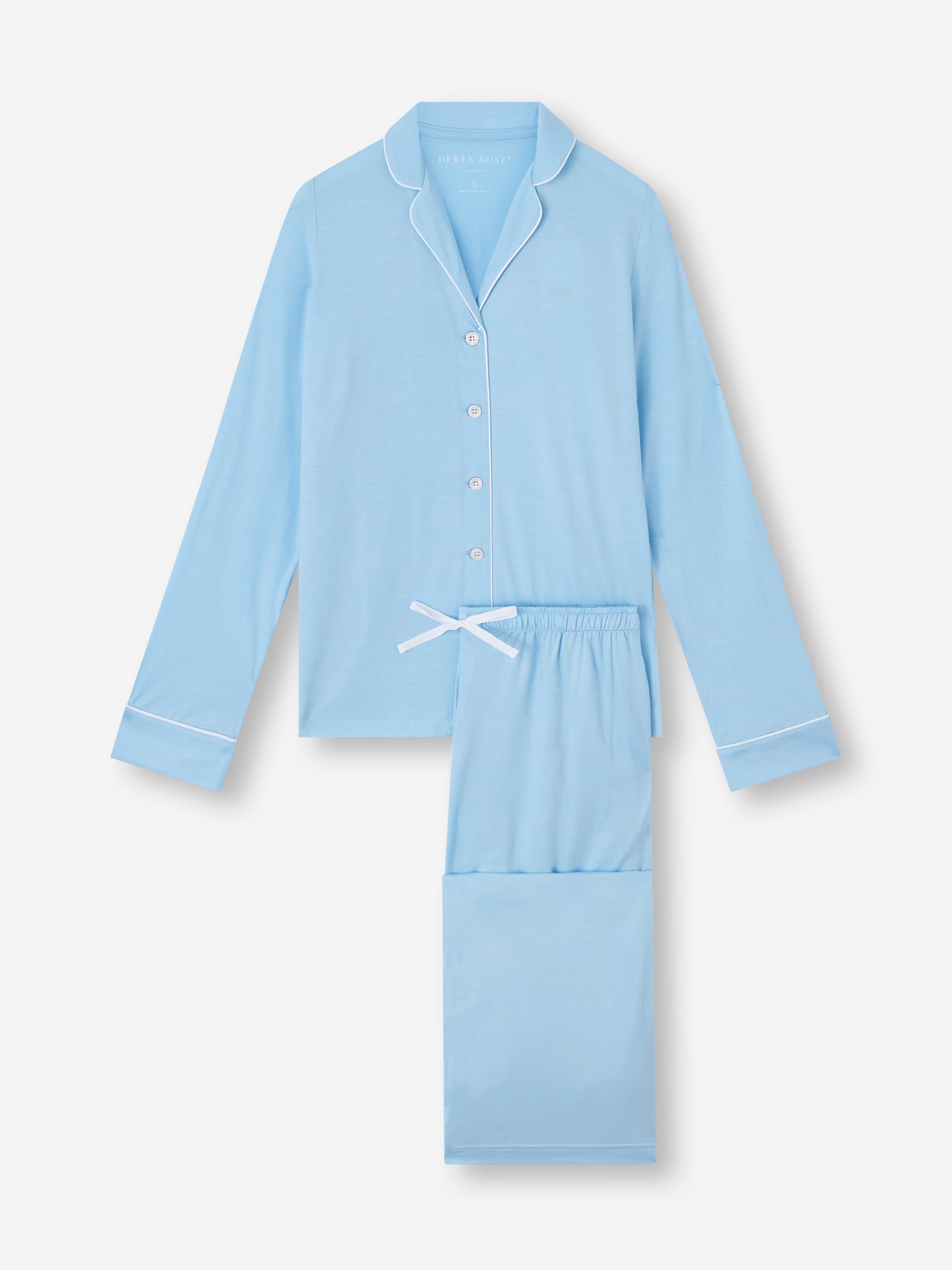 Women's Pyjamas Lara Micro Modal Stretch Sky Blue