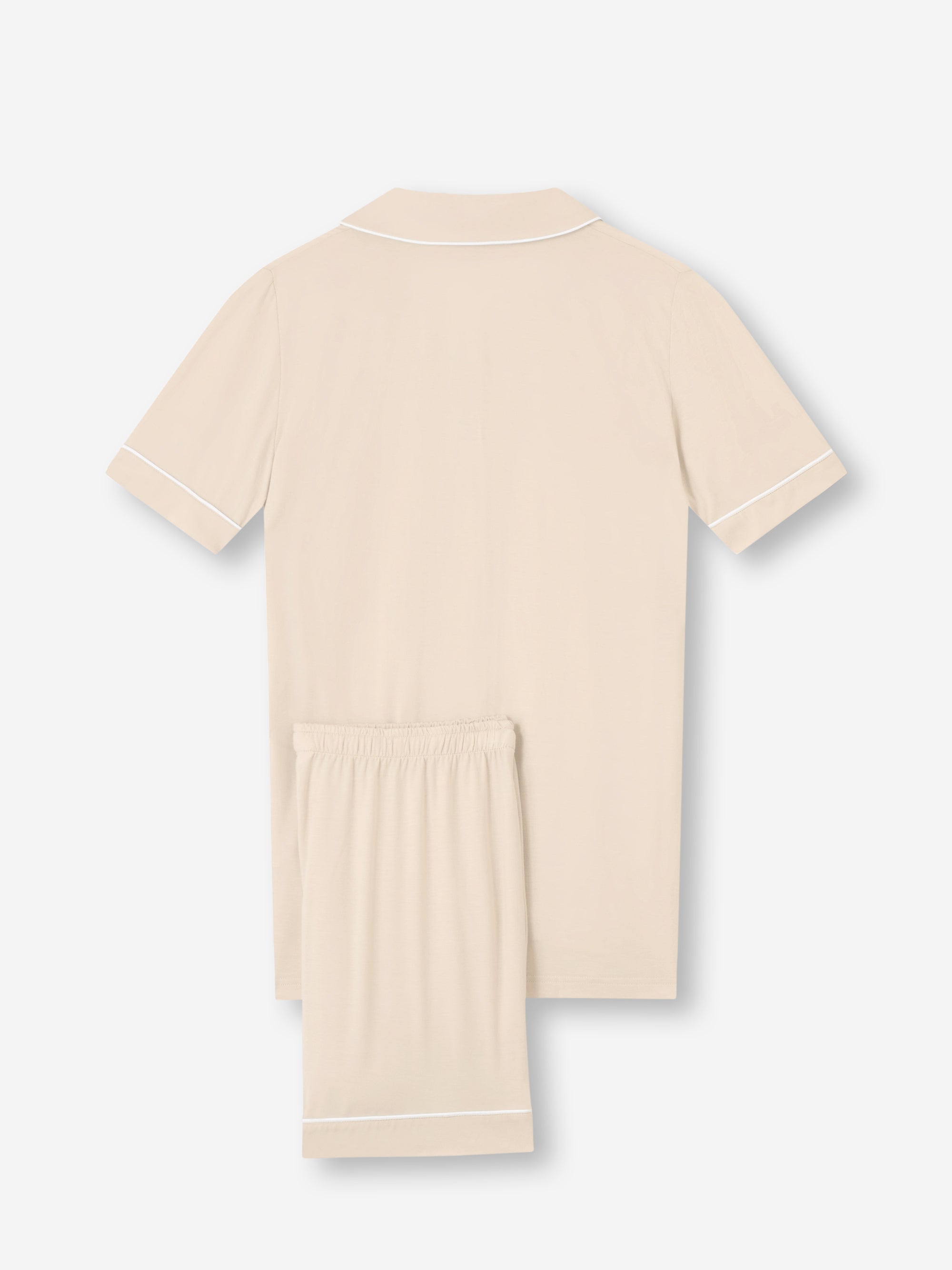 Women's Short Pyjamas Lara Micro Modal Stretch Champagne