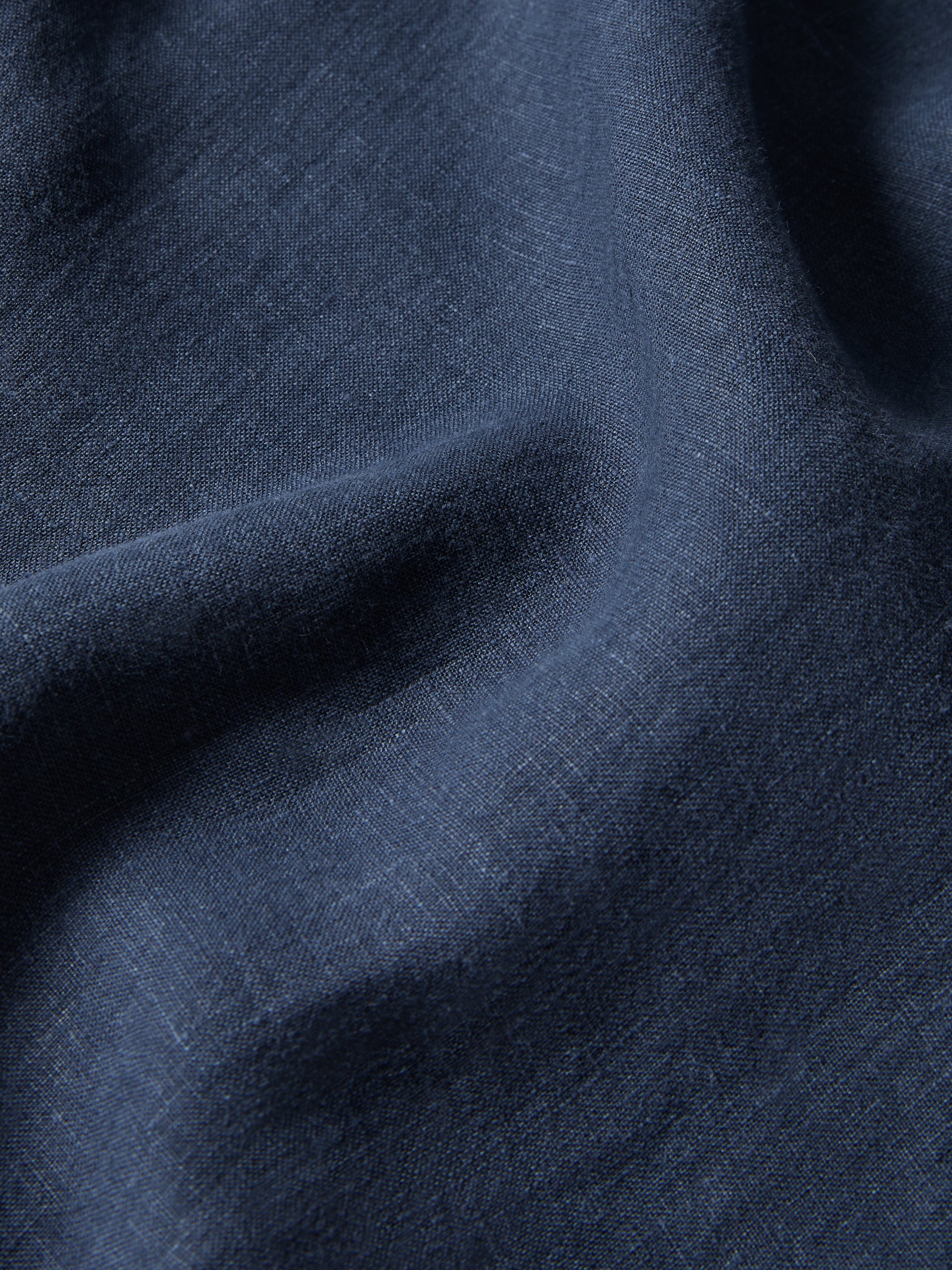 Sicily Linen Dress Navy Blue