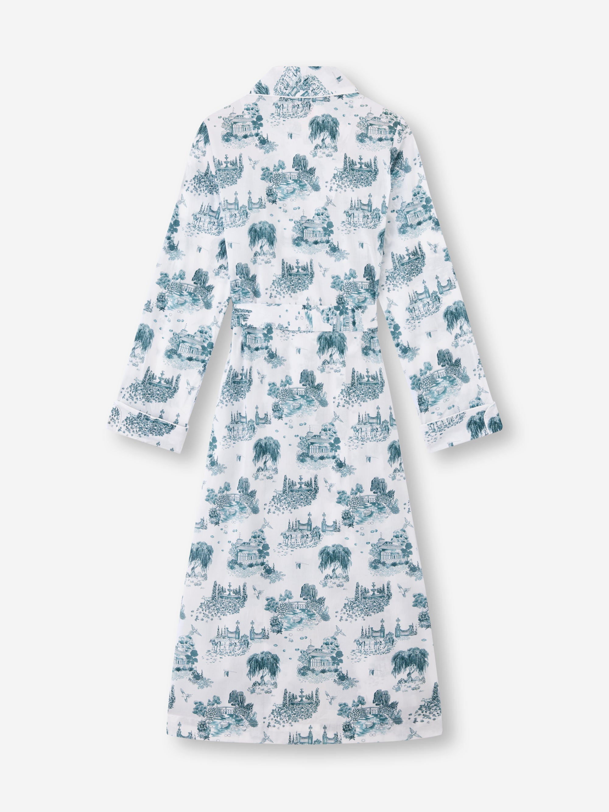 Women's Robe London Toile White