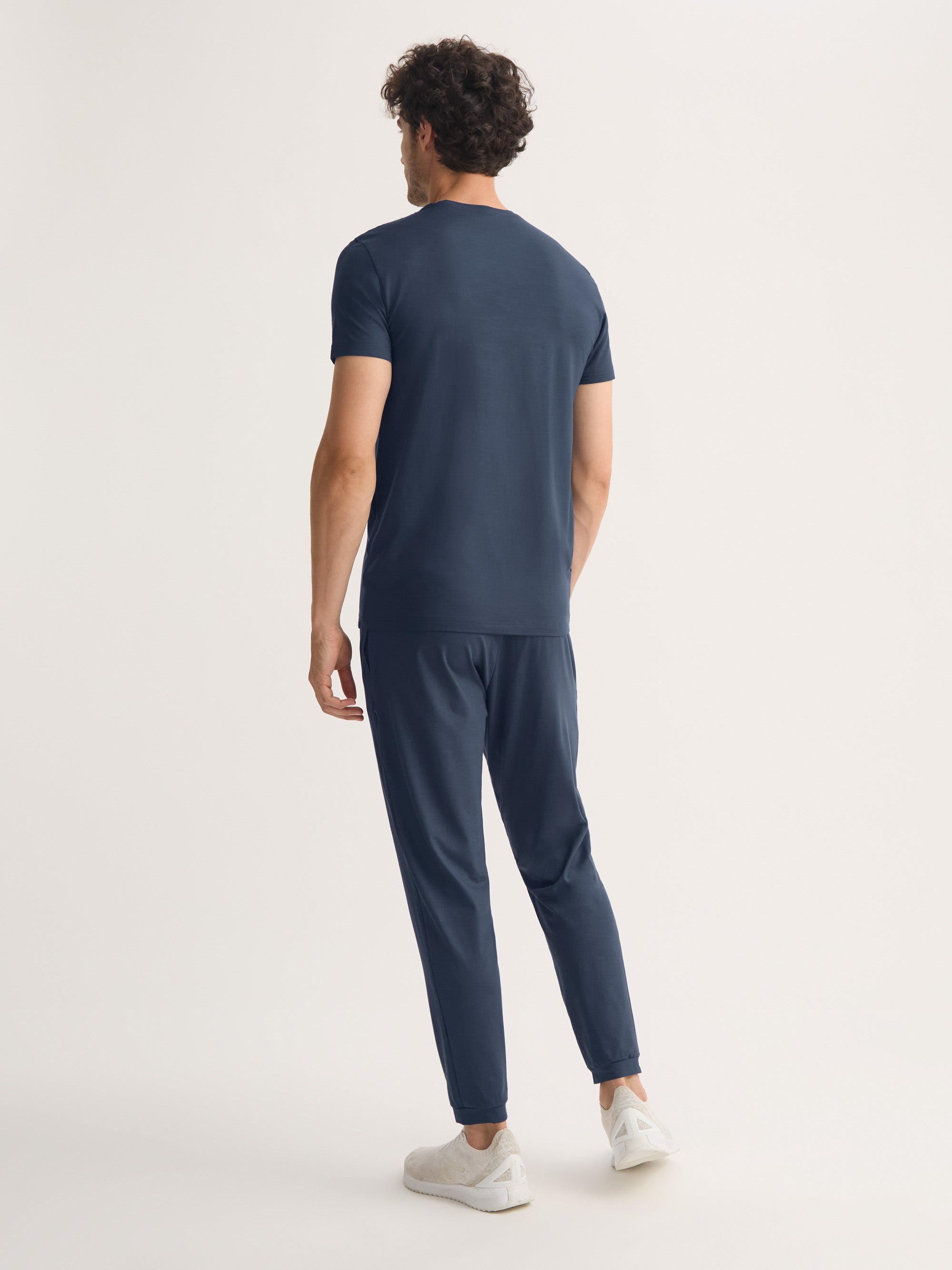 Men's T-Shirt Basel Micro Modal Stretch Navy