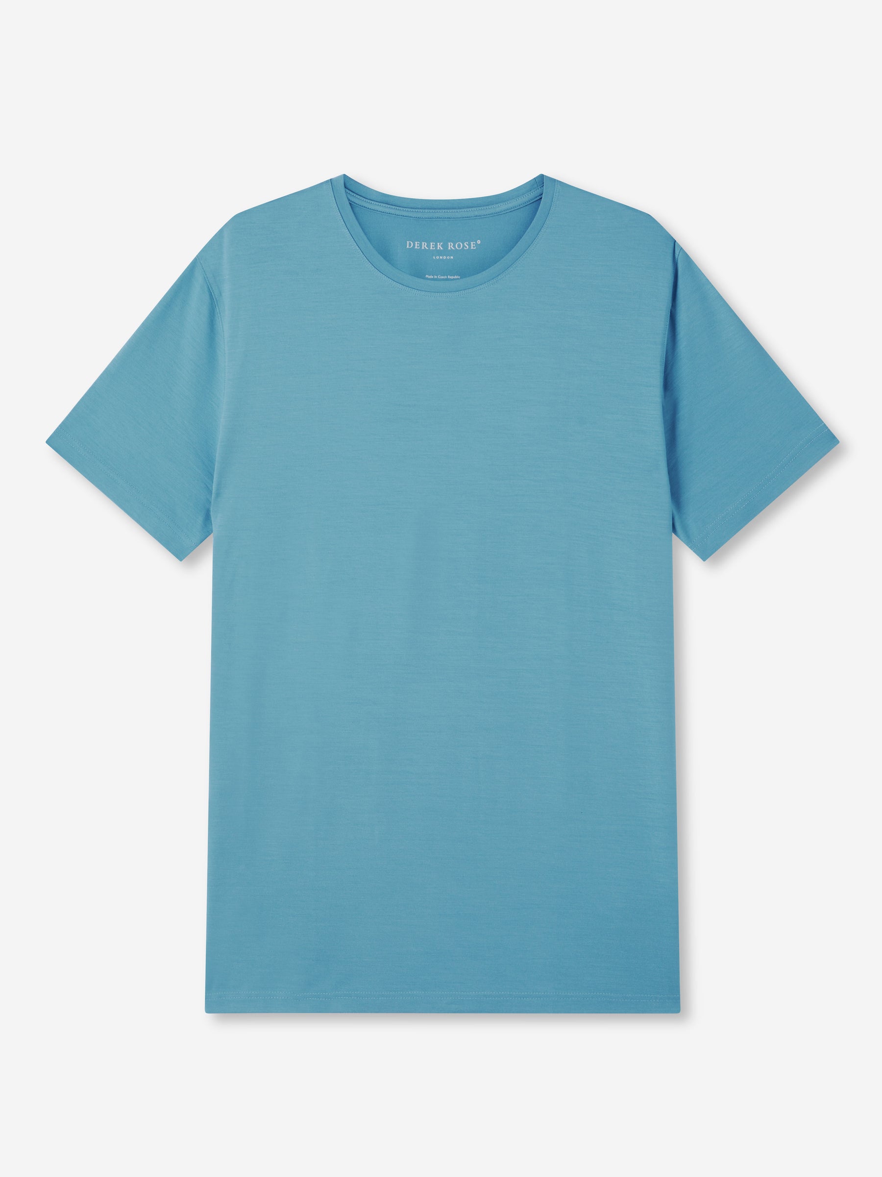 Men's T-Shirt Basel Micro Modal Stretch Harbour Blue