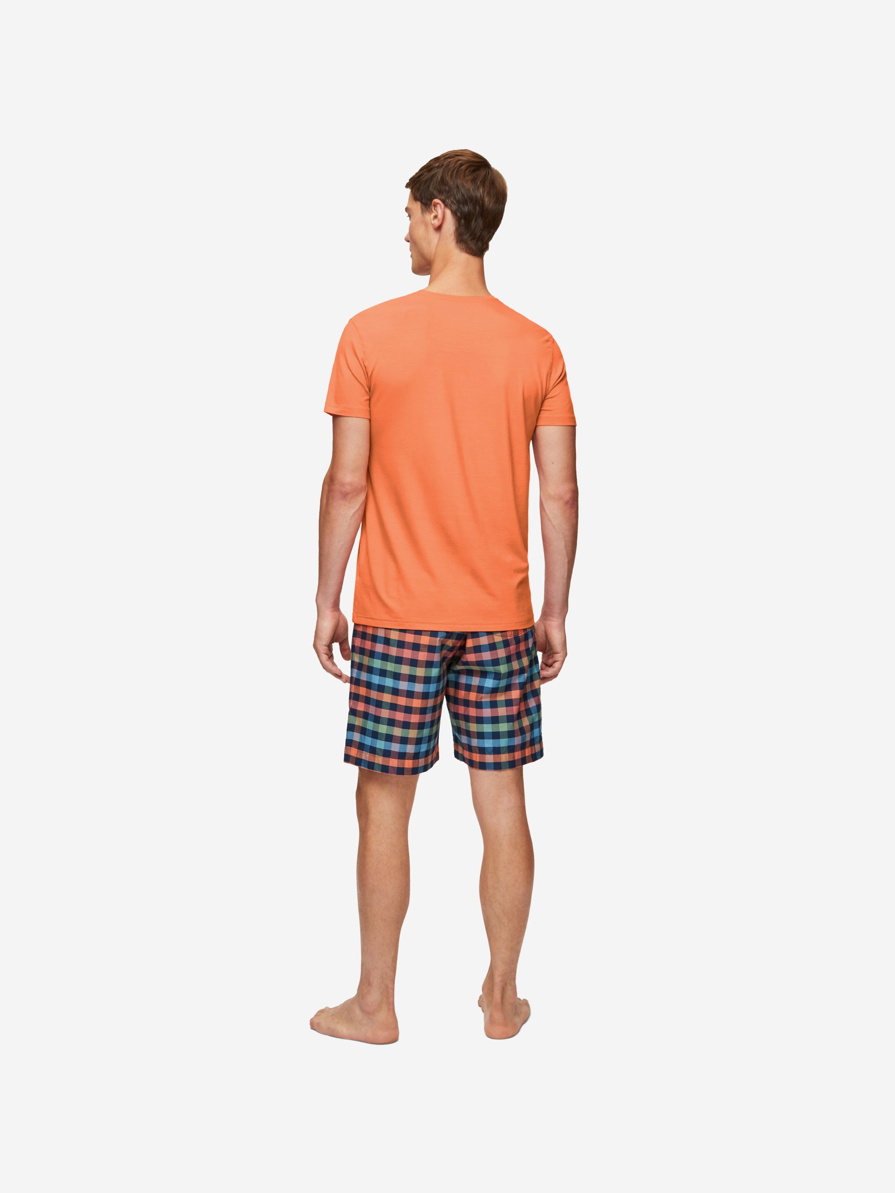 Men's T-Shirt Basel Micro Modal Stretch Orange