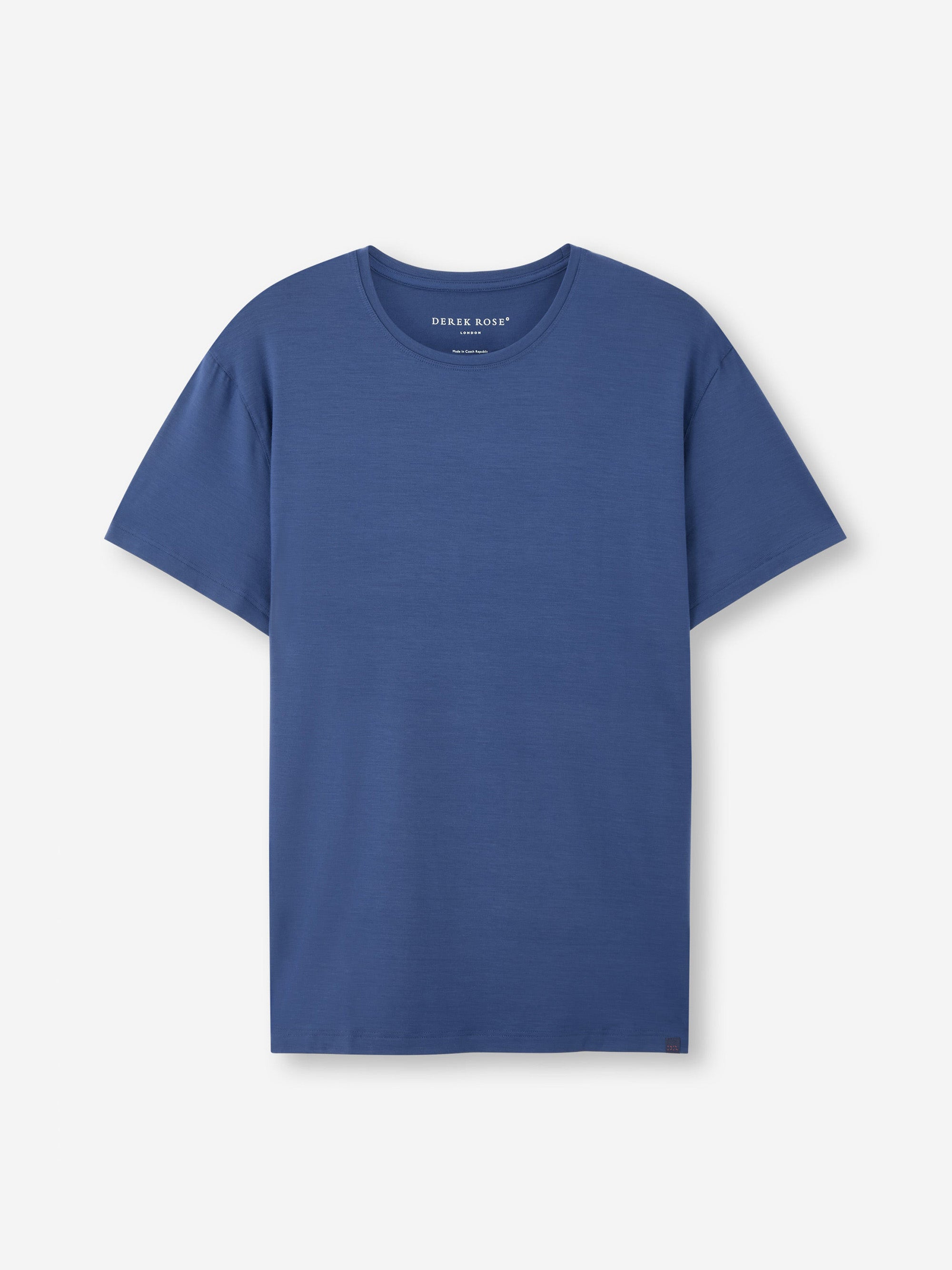 Men's T-Shirt Basel Micro Modal Stretch Sapphire