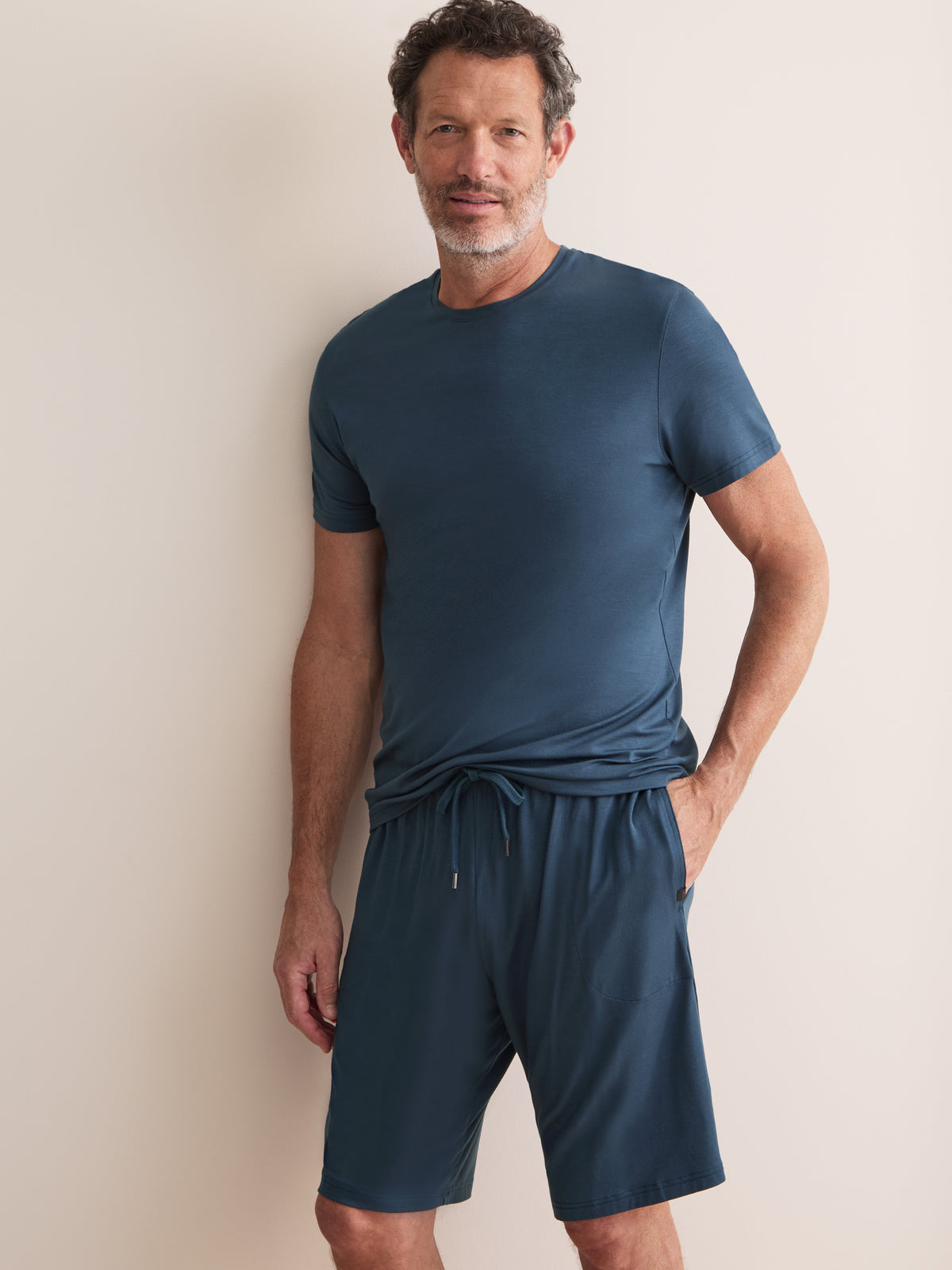 Basel Micro Modal T-Shirt Ocean Blue