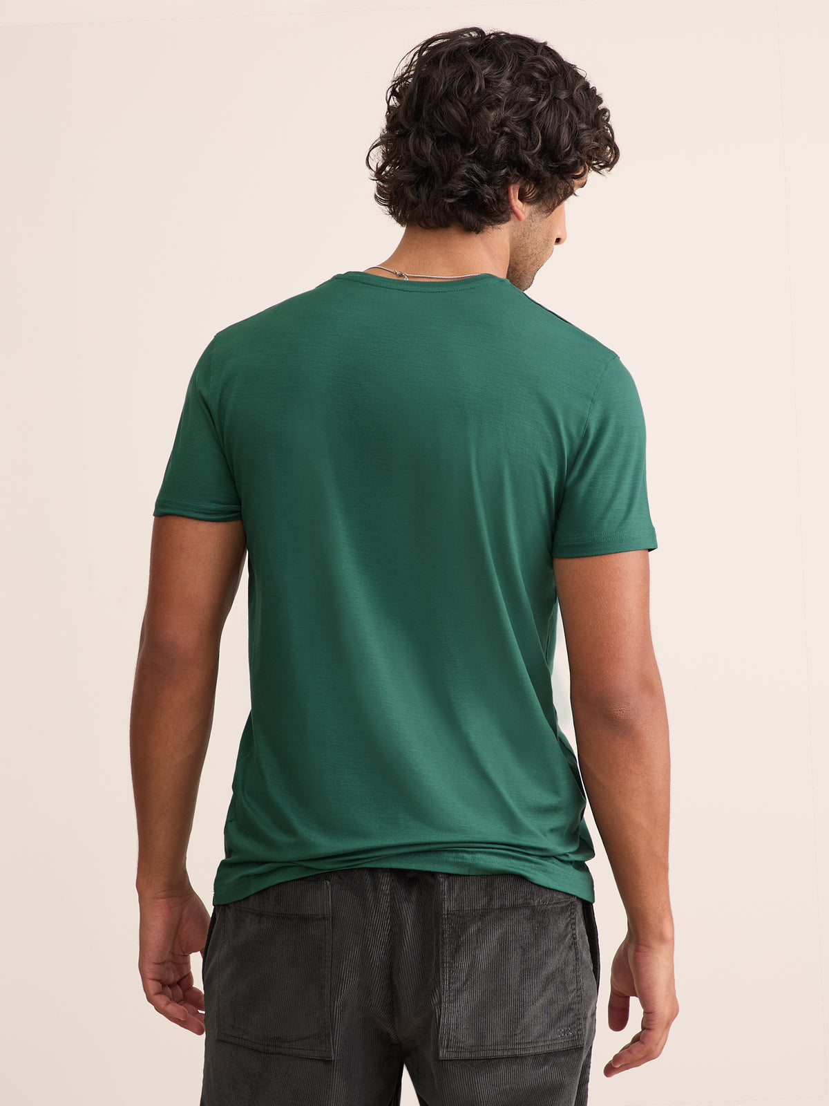 Basel Micro Modal T-Shirt Pine Green