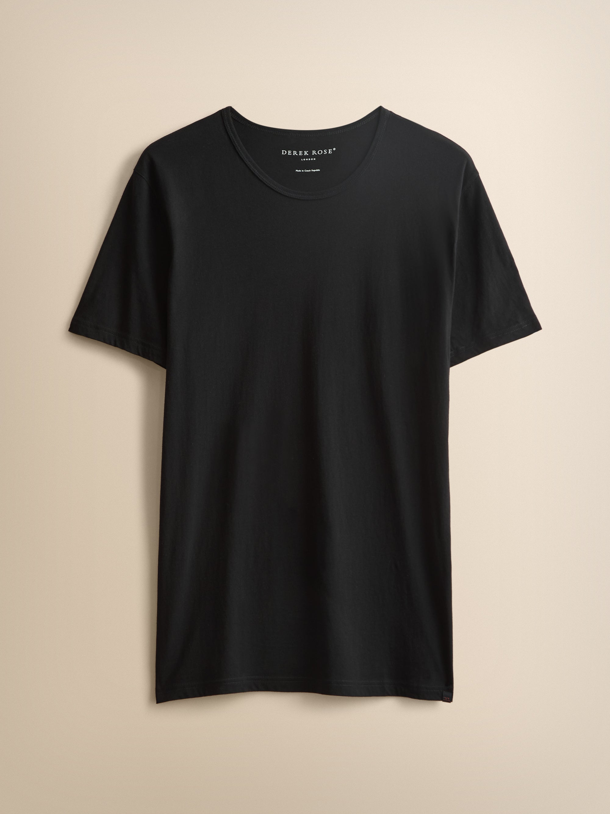 Riley Cotton T-Shirt Black