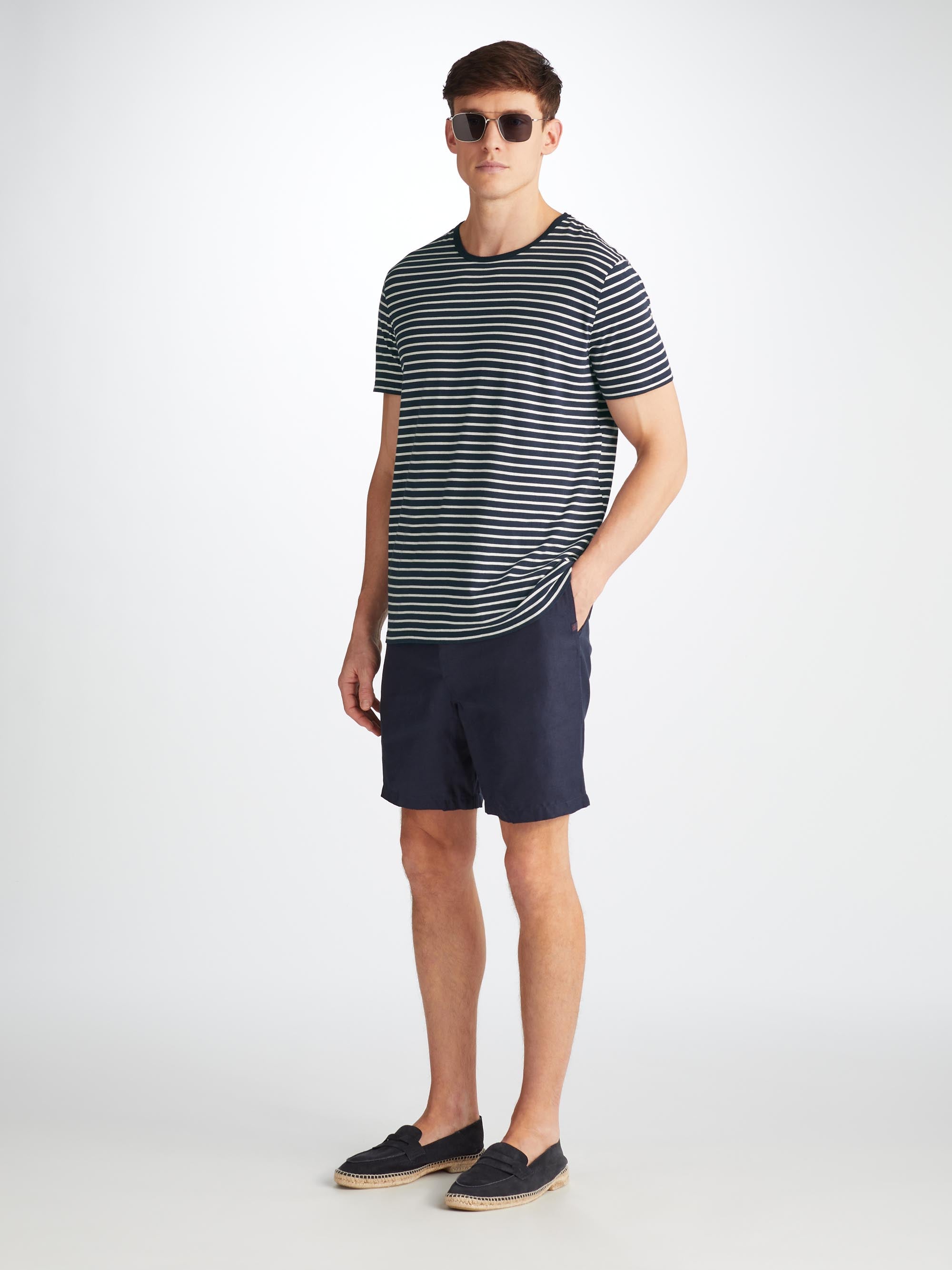 Men's T-Shirt Ryder Pima Cotton Navy