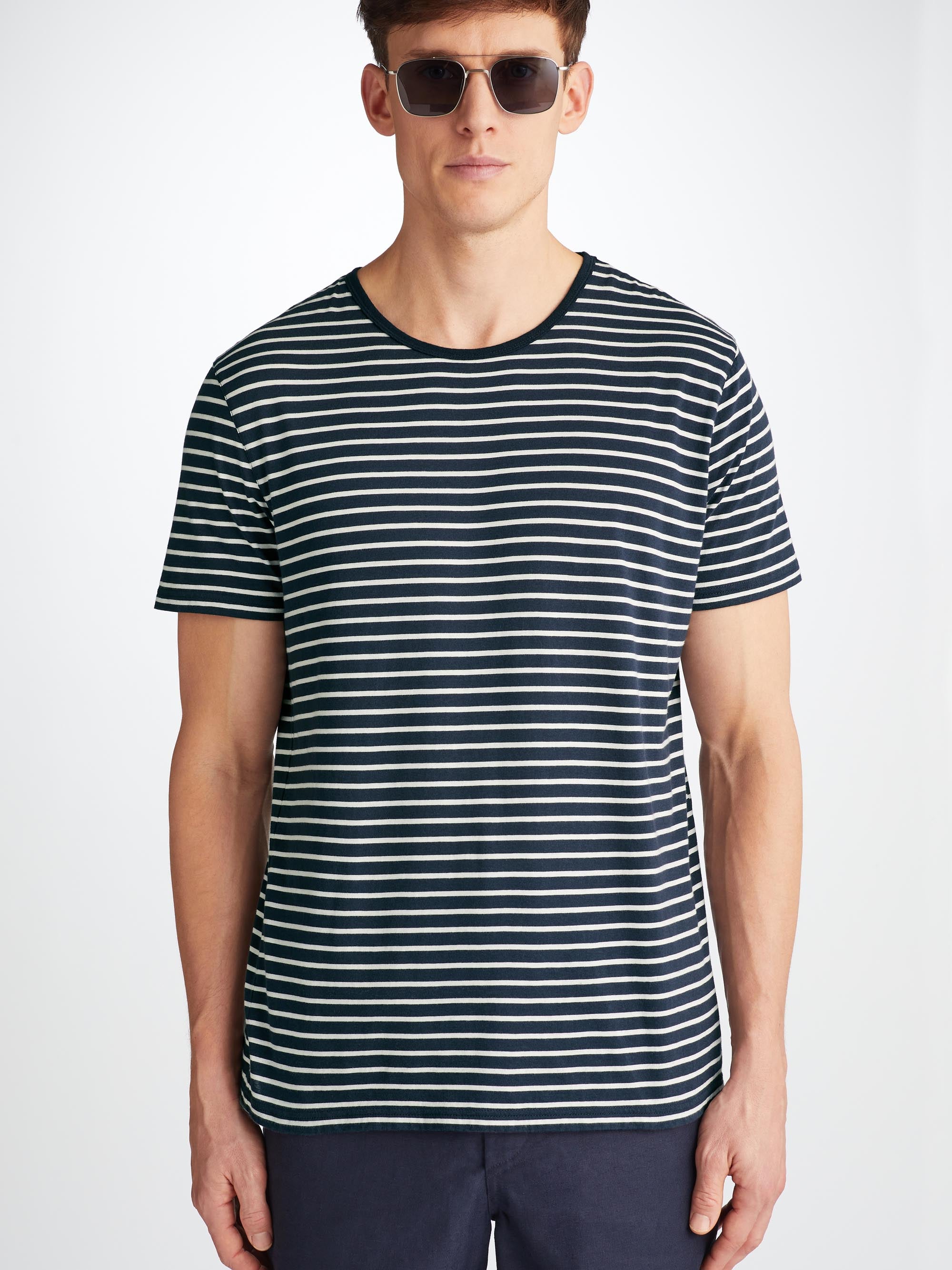 Men's T-Shirt Ryder Pima Cotton Navy