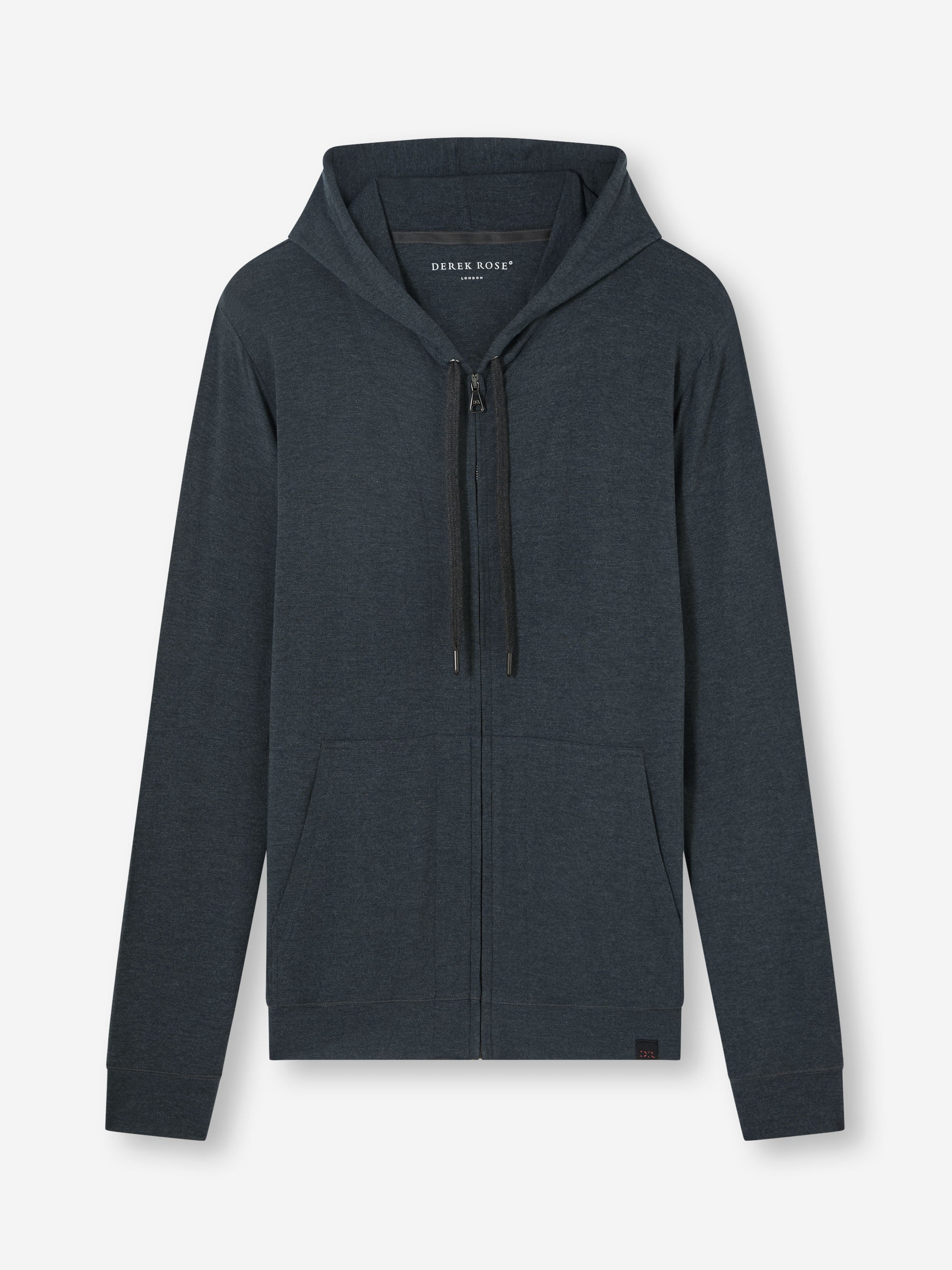 Men's Jersey Hoodie Marlowe Micro Modal Anthracite